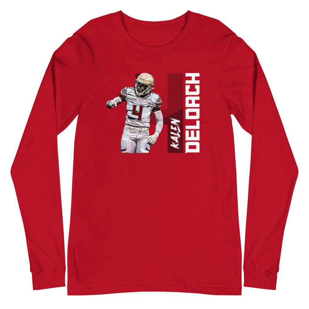 Kalen Deloach "4" Long Sleeve Tee - Fan Arch