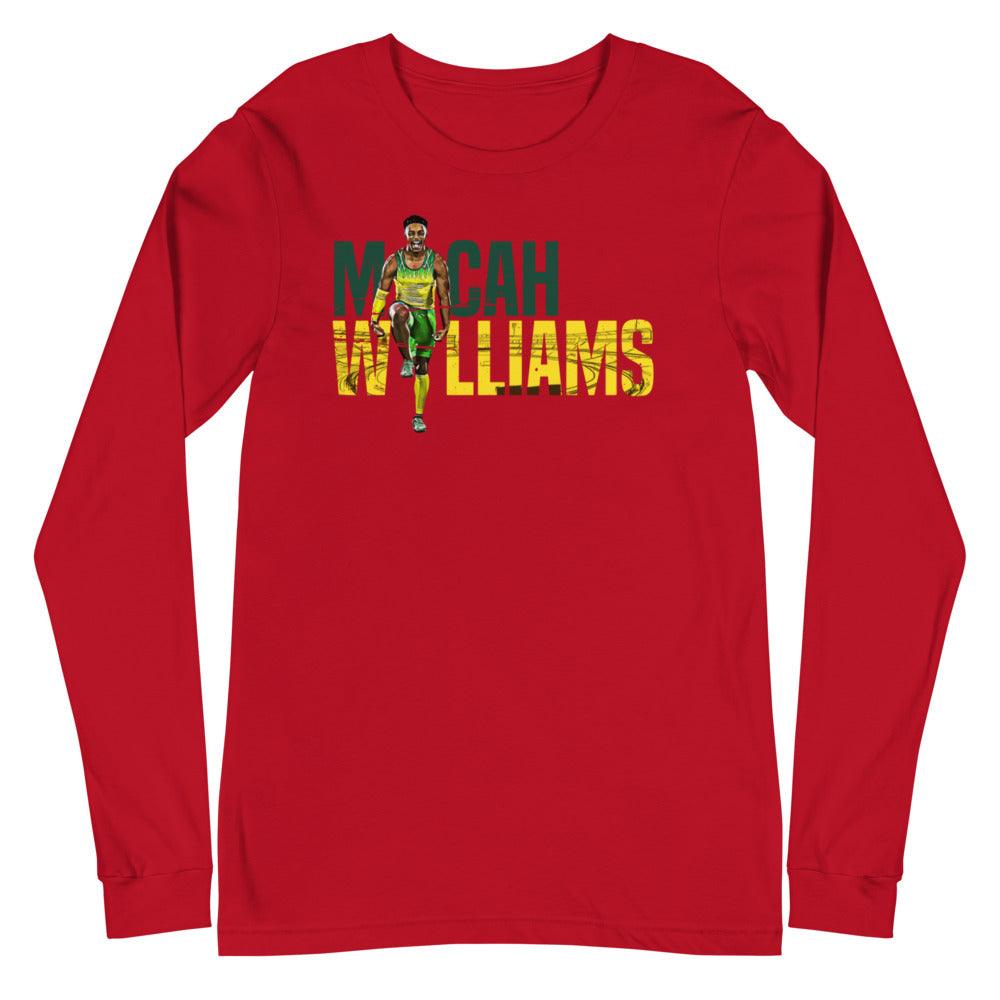 Micah Williams “Essential” Long Sleeve Tee - Fan Arch