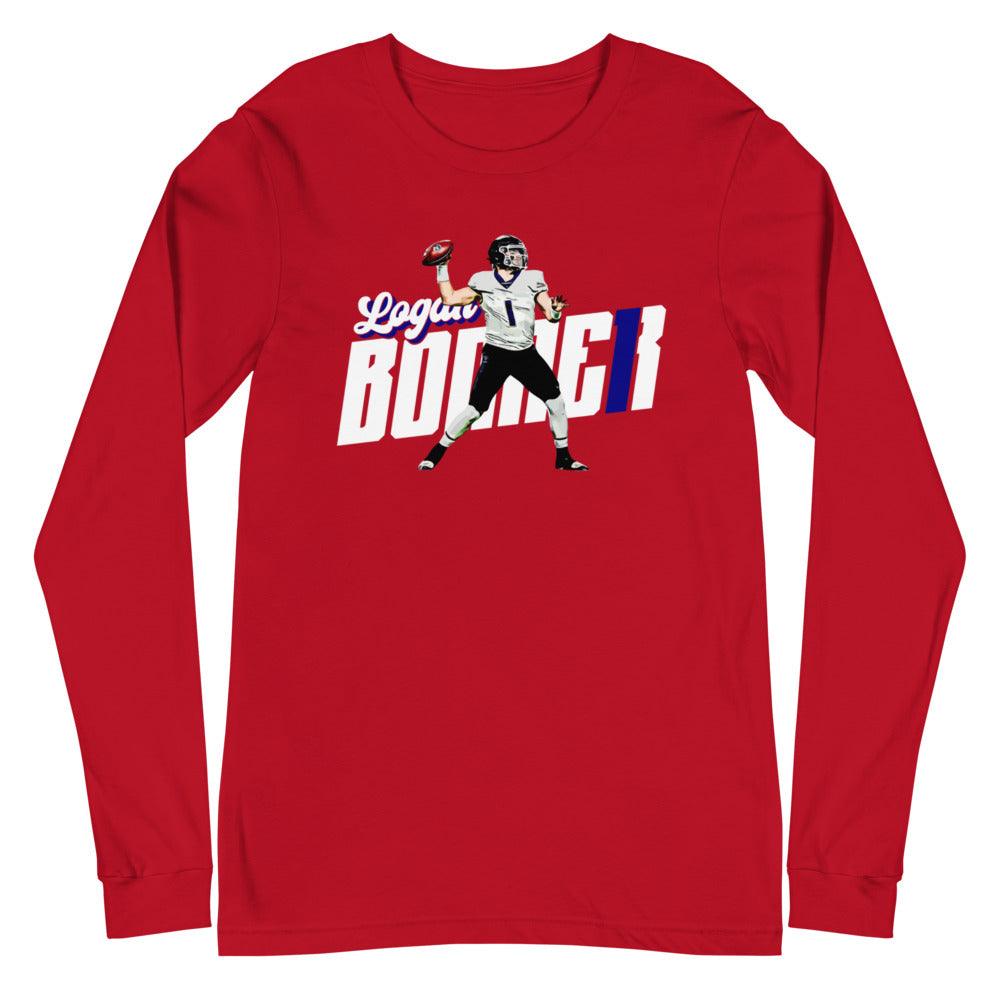 Logan Bonner "QB1" Long Sleeve Tee - Fan Arch