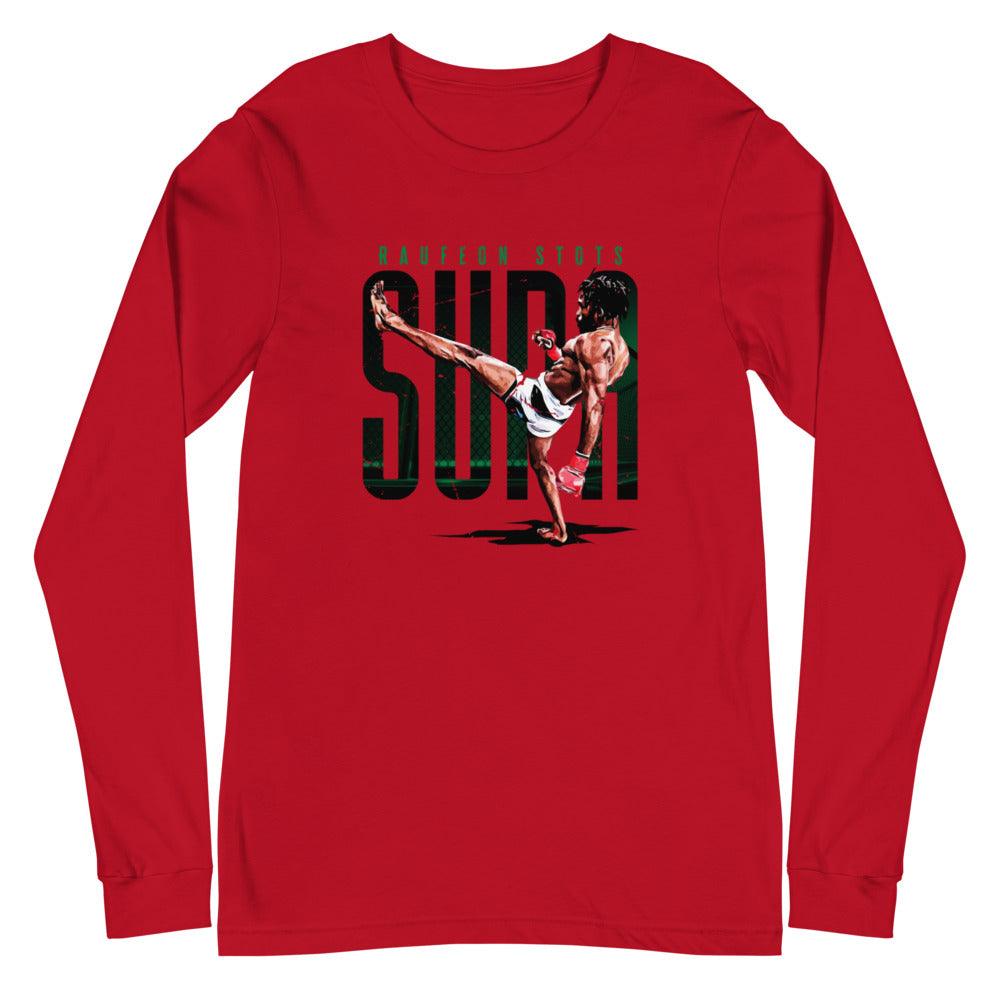 Raufeon Stots "Fight Night" Long Sleeve Tee - Fan Arch