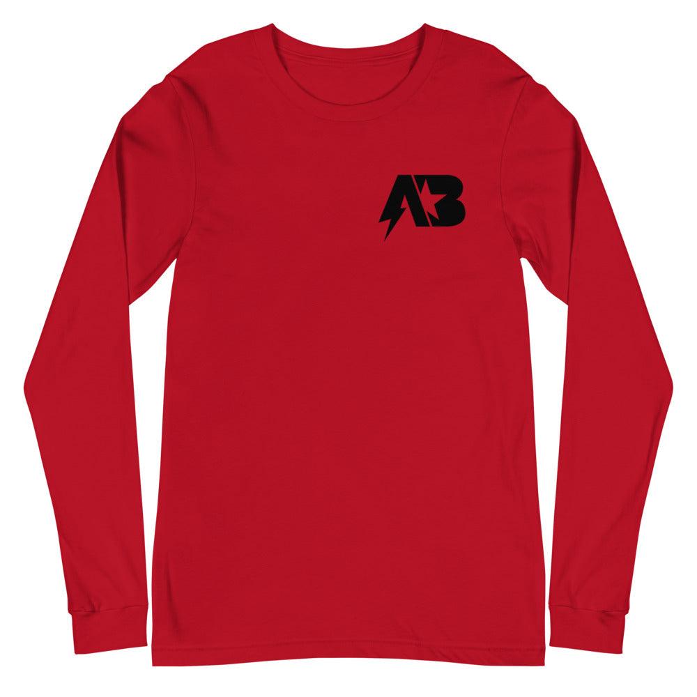 Austin Bryant "AB" Long Sleeve Tee - Fan Arch