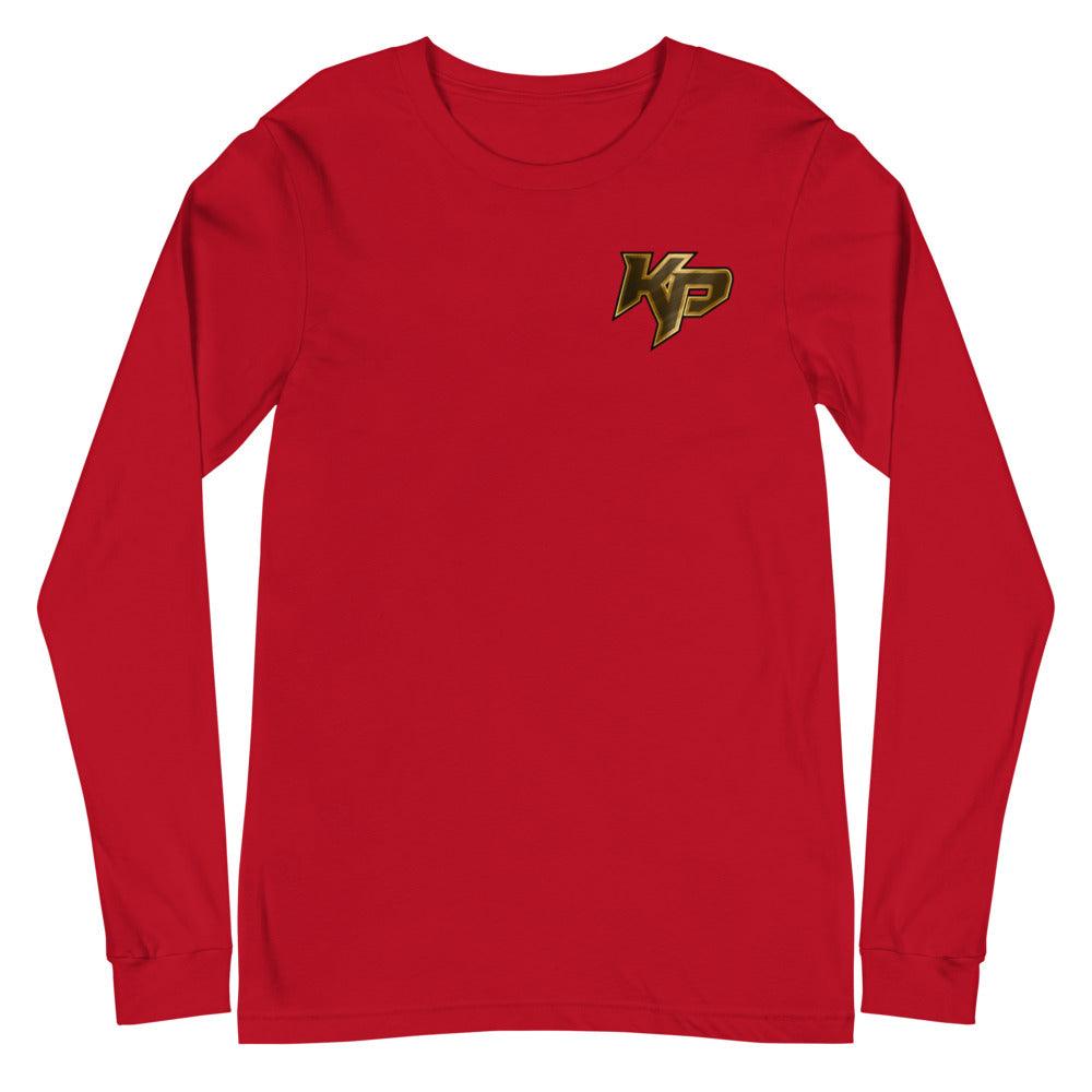 Kadyn Proctor “KP” Long Sleeve Tee - Fan Arch