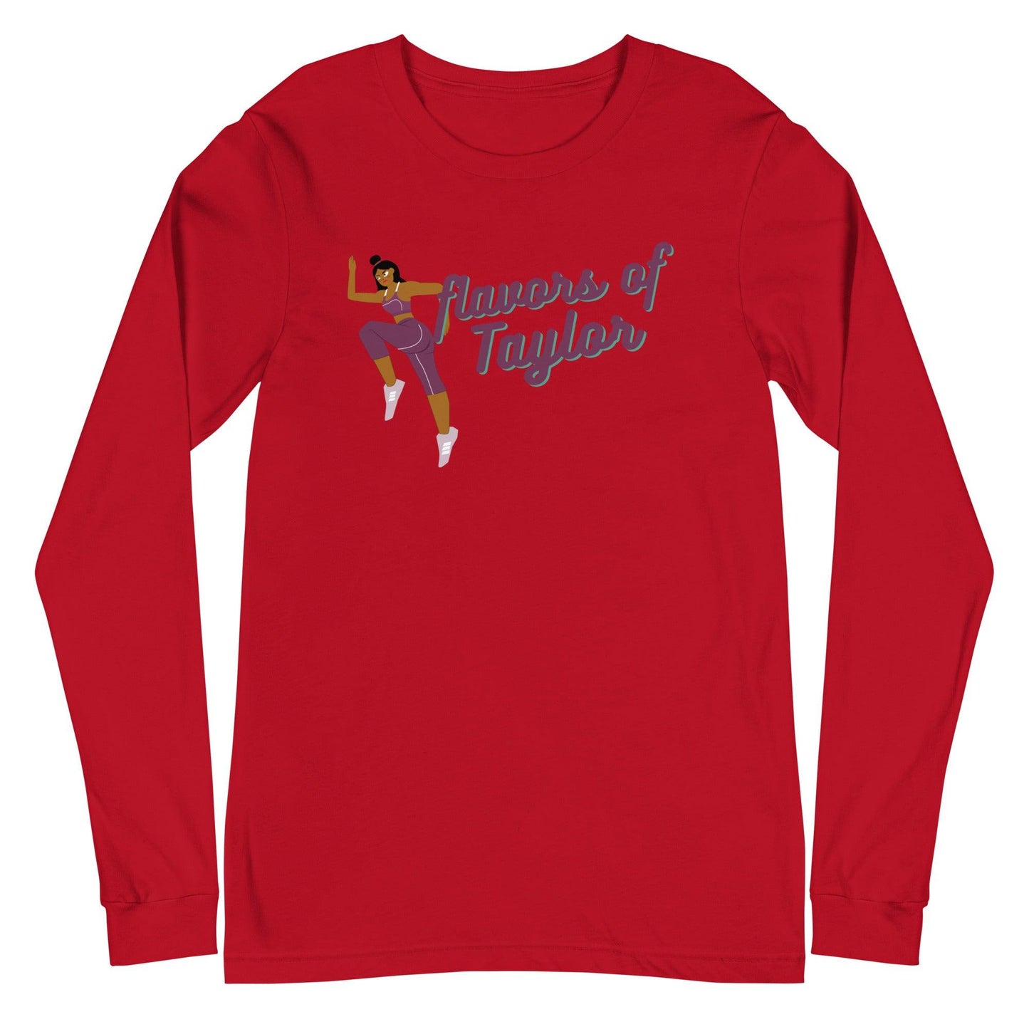 Taylor Anderson "Flavors" Long Sleeve Tee - Fan Arch