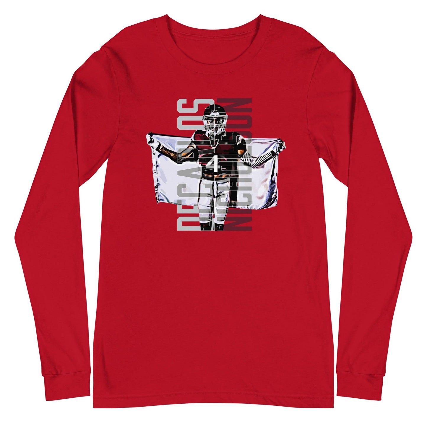 DeCarlos Nicholson "Split" Long Sleeve Tee - Fan Arch