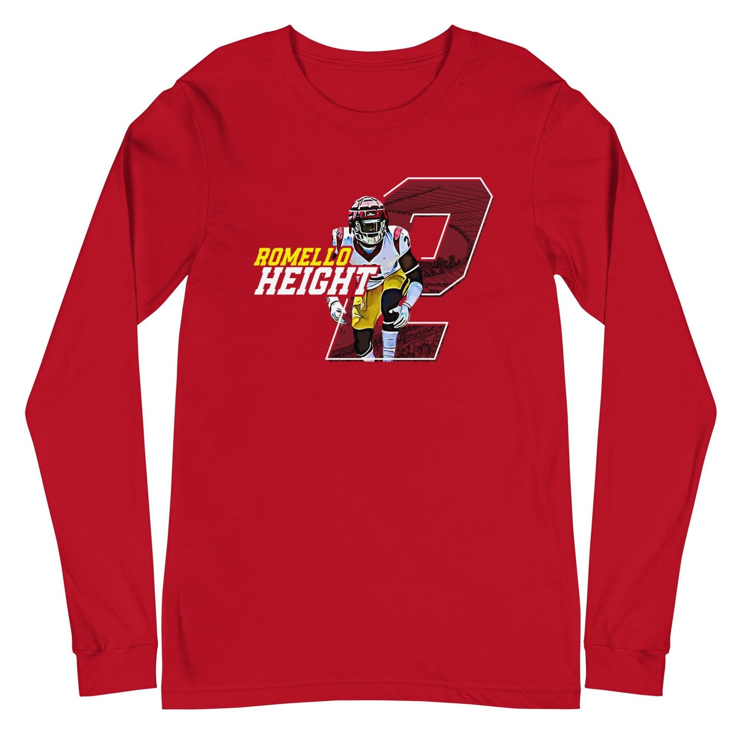 Romello Height "Phenom" Long Sleeve Tee - Fan Arch