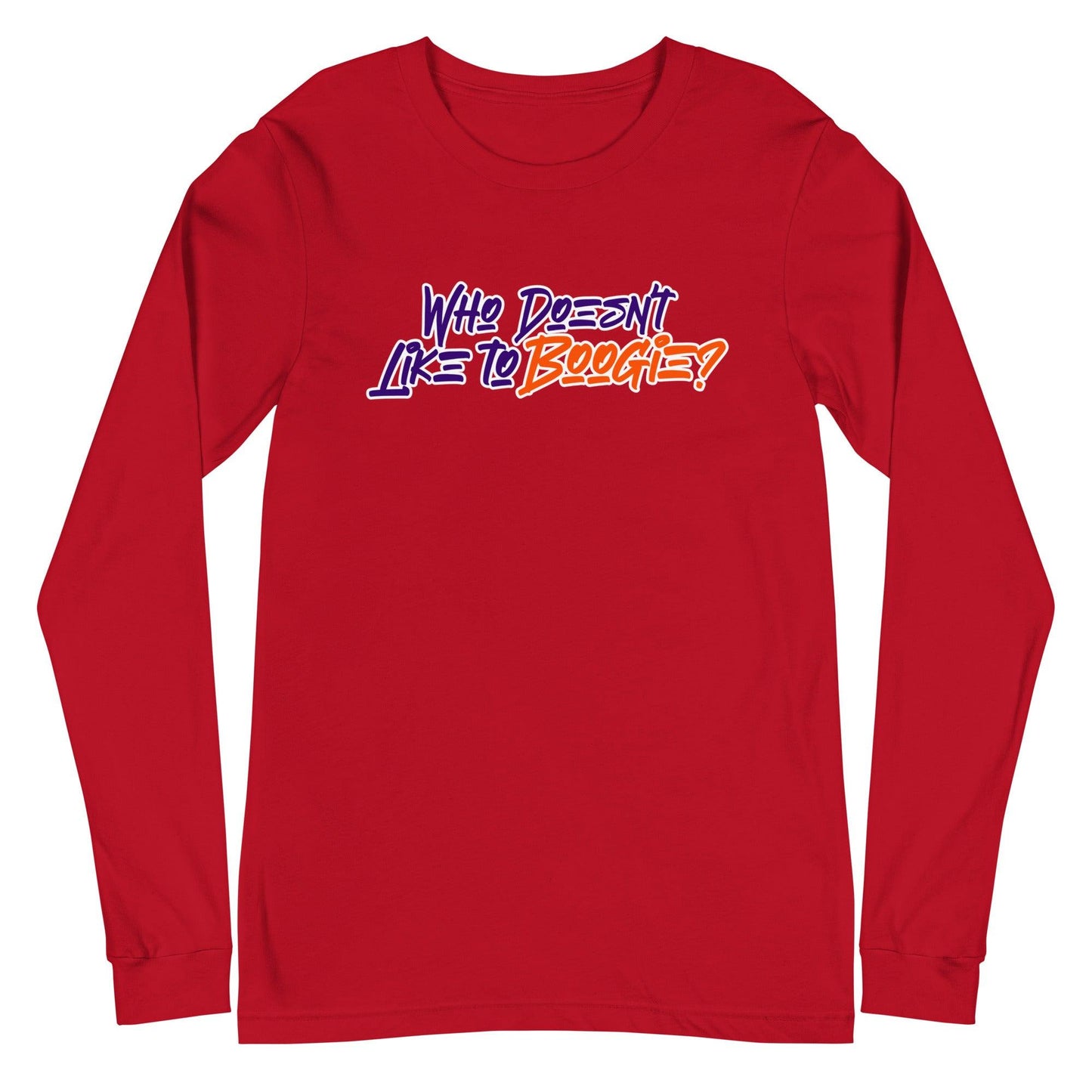 Boogie Roberts "Like to Boogie?" Long Sleeve Tee - Fan Arch