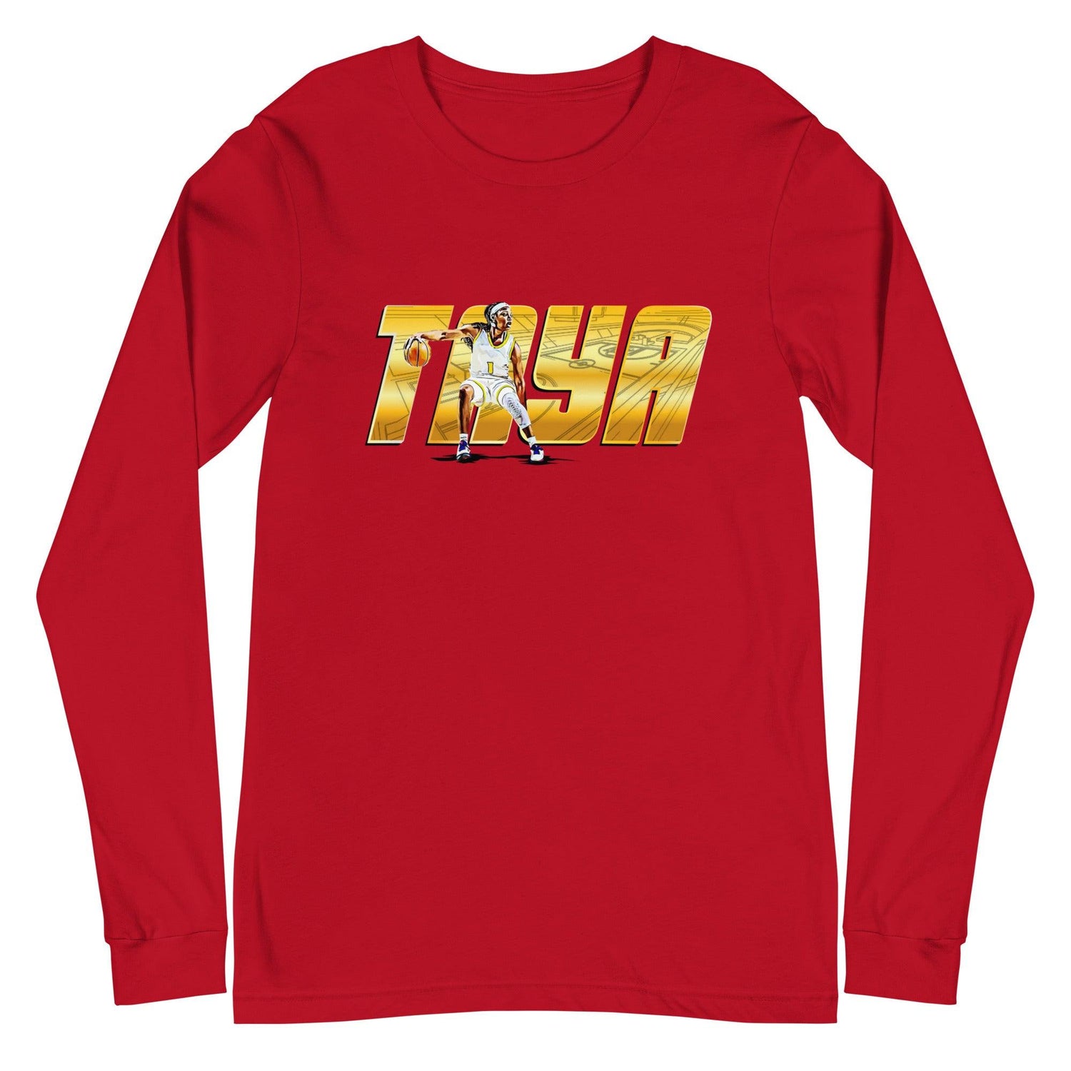 Taya Robinson “Essential” Long Sleeve Tee - Fan Arch