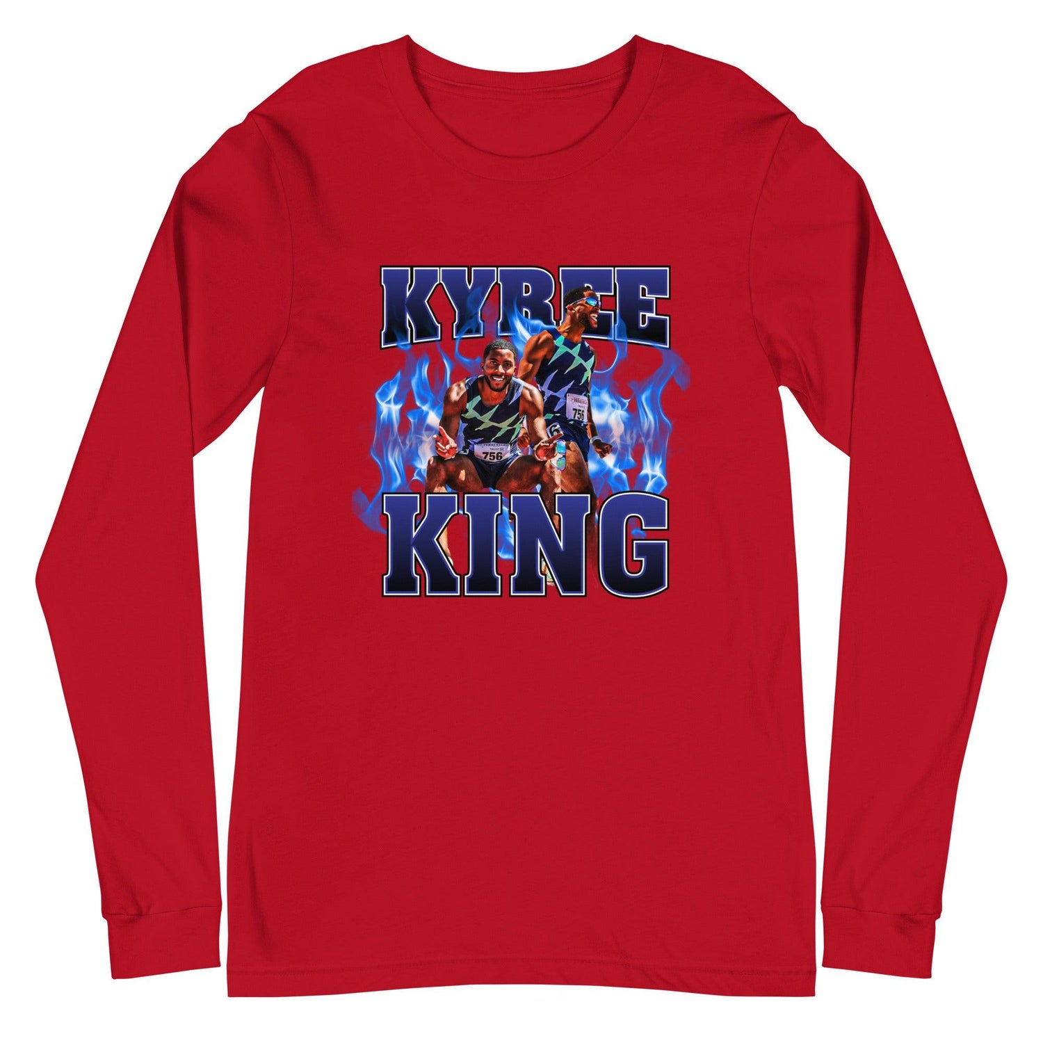 Kyree King “Essential” Long Sleeve Tee - Fan Arch