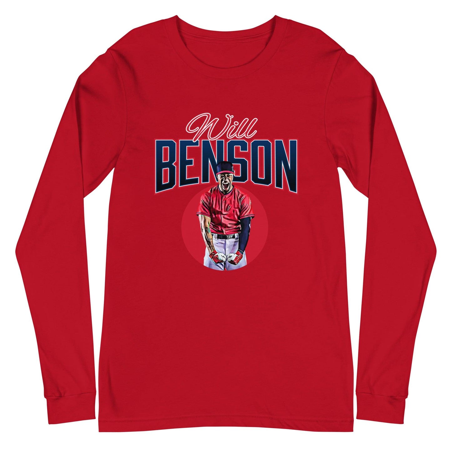 Will Benson "Flex" Long Sleeve Tee - Fan Arch