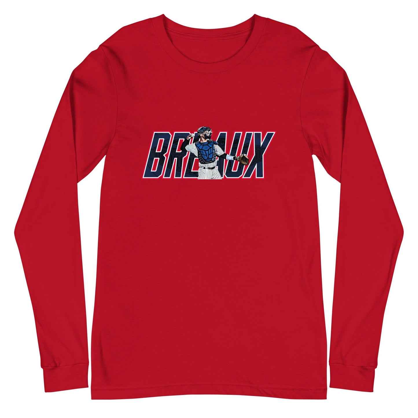 Josh Breaux "Throwback" Long Sleeve Tee - Fan Arch