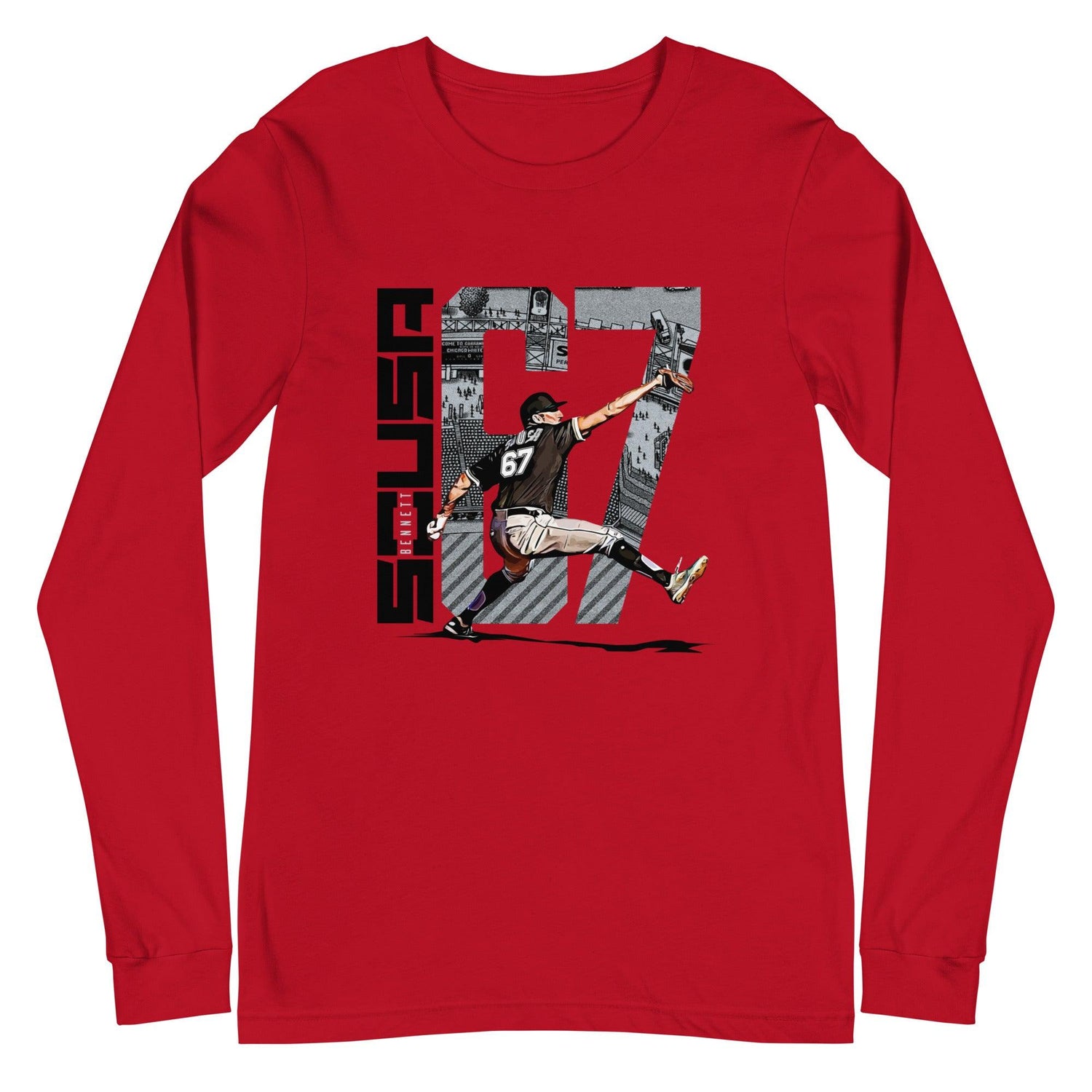 Bennett Sousa "Windup" Long Sleeve Tee - Fan Arch