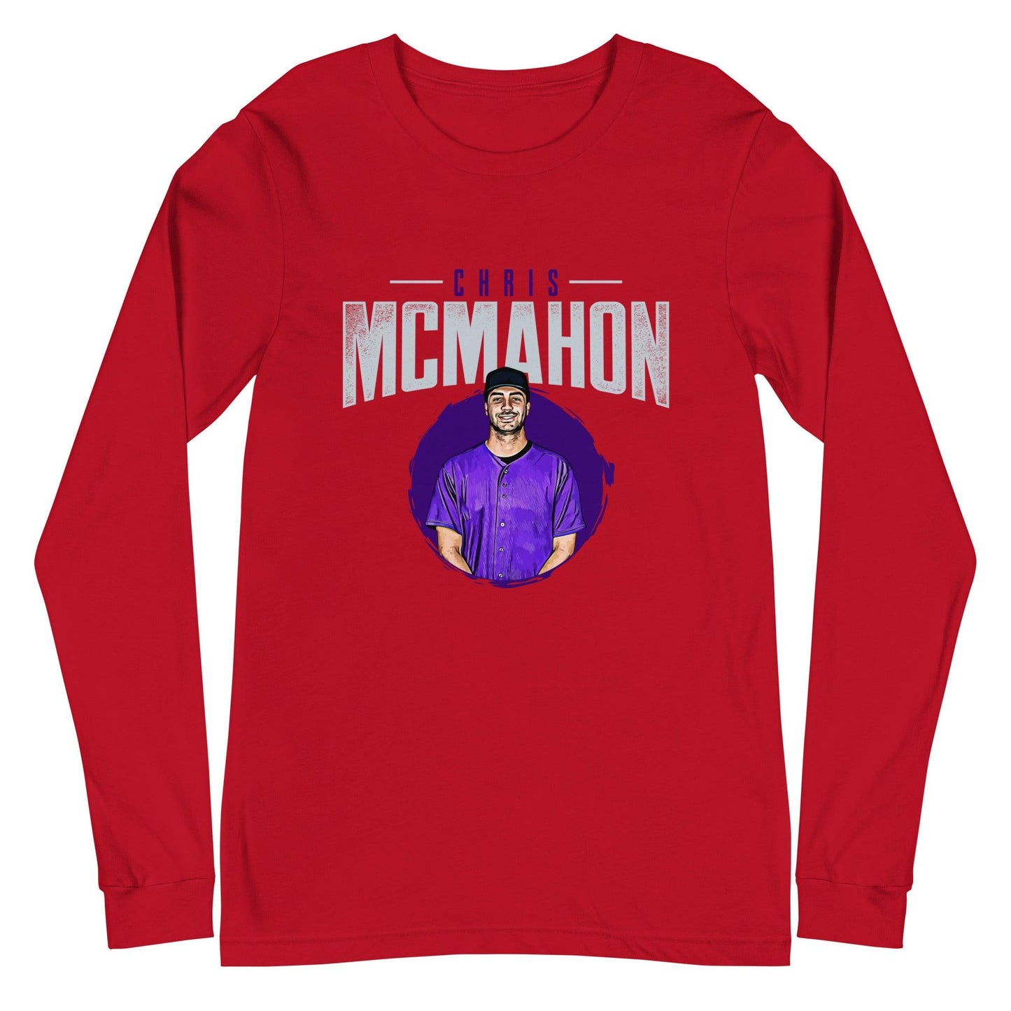 Chris McMahon "Lineup" Long Sleeve Tee - Fan Arch