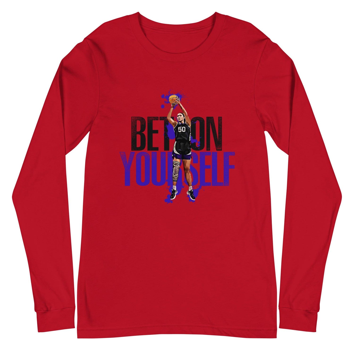 Ayoka Lee "Bet On Yourself" Long Sleeve Tee - Fan Arch