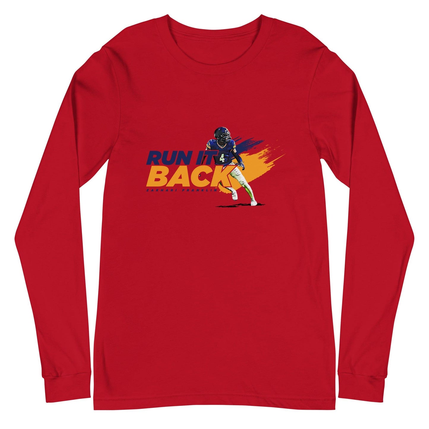 Zakhari Franklin "Run It Back" Long Sleeve Tee - Fan Arch