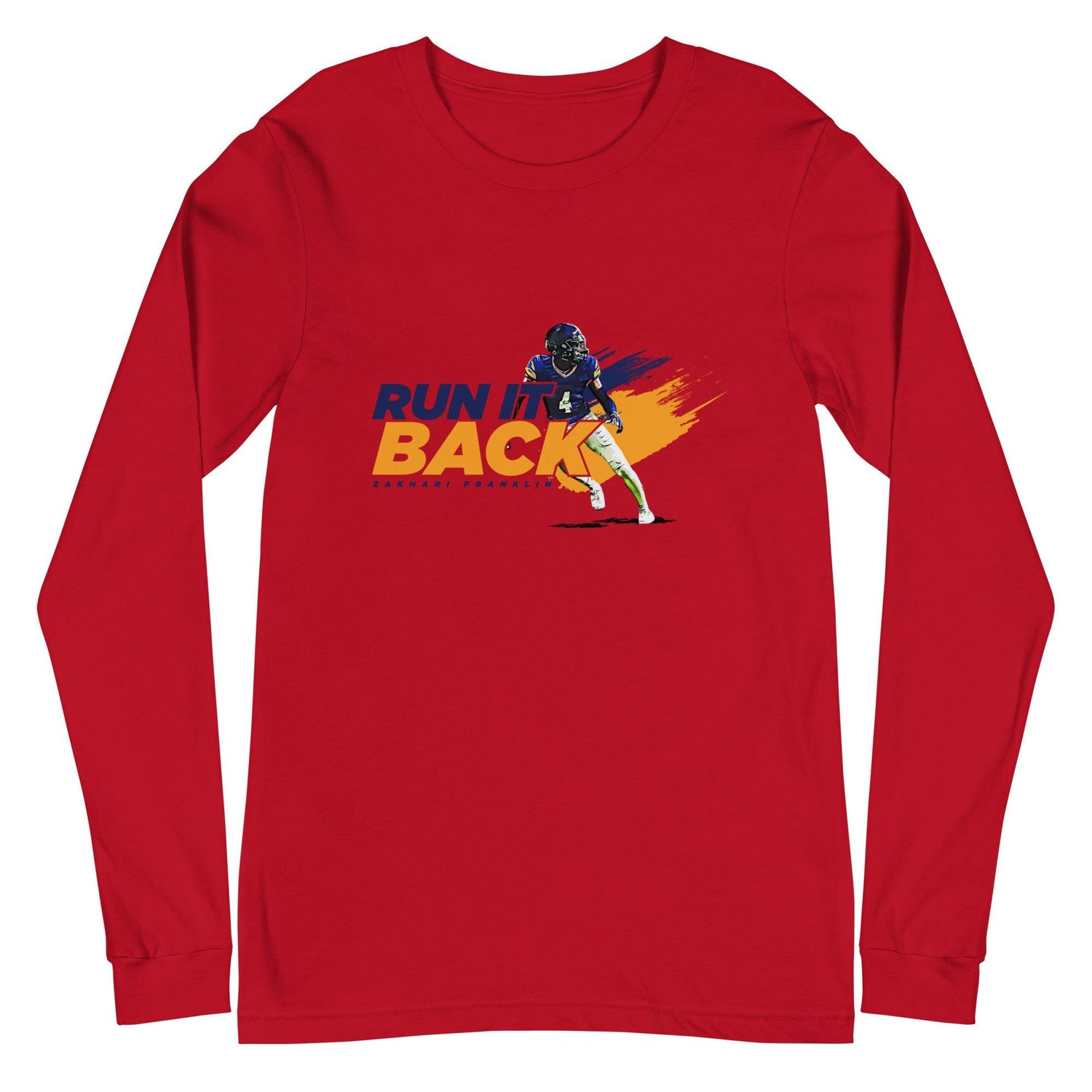 Zakhari Franklin "Run It Back" Long Sleeve Tee - Fan Arch