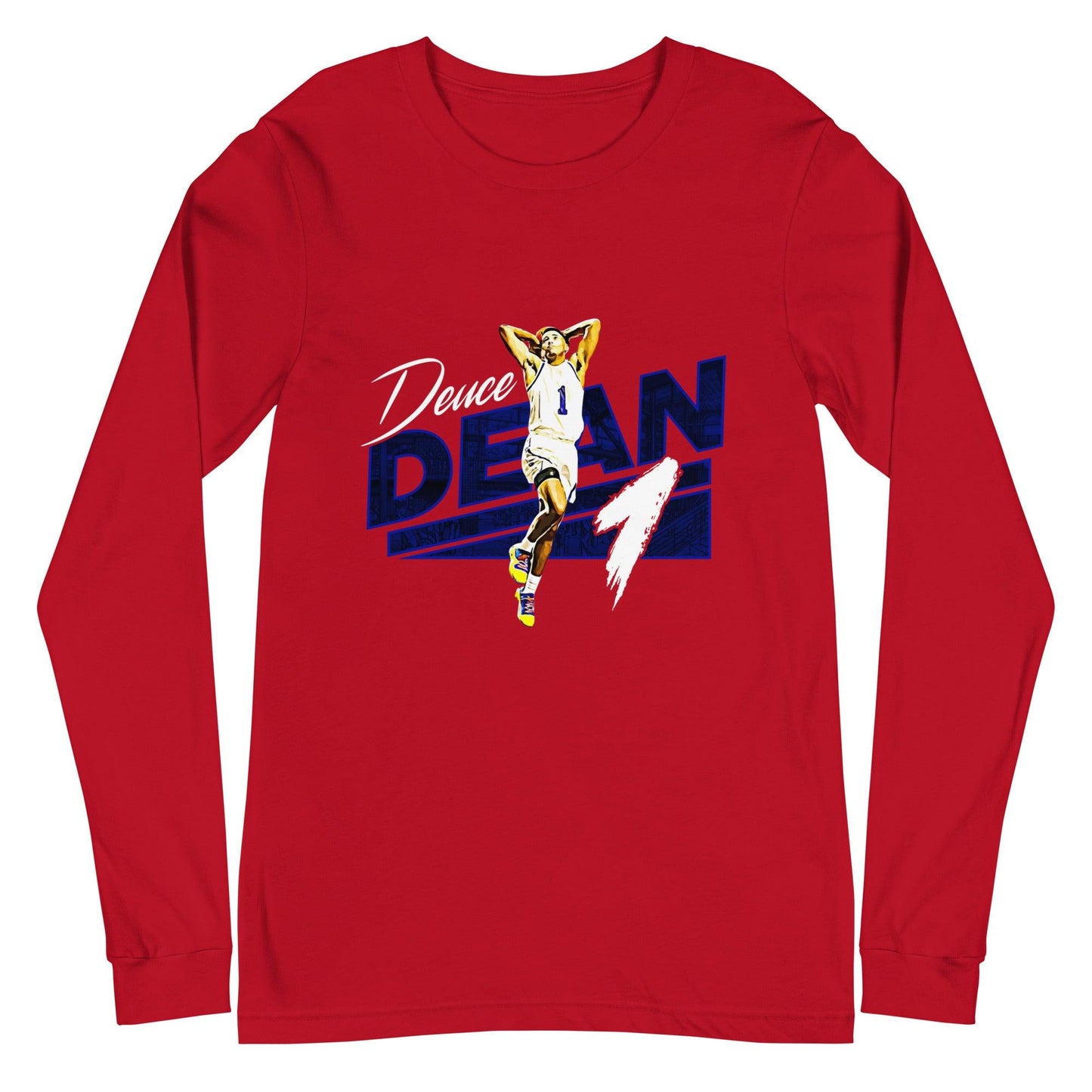 Deuce Dean “Essential” Long Sleeve Tee - Fan Arch