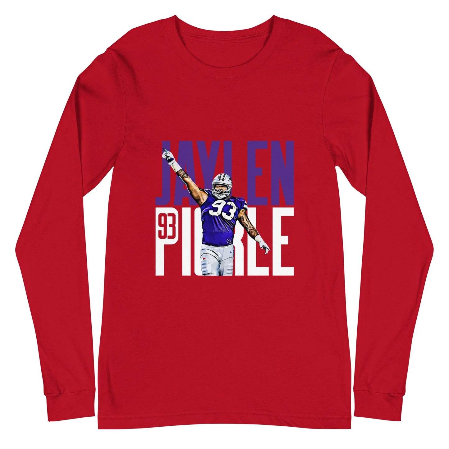 Jaylen Pickle "Gameday" Long Sleeve Tee - Fan Arch