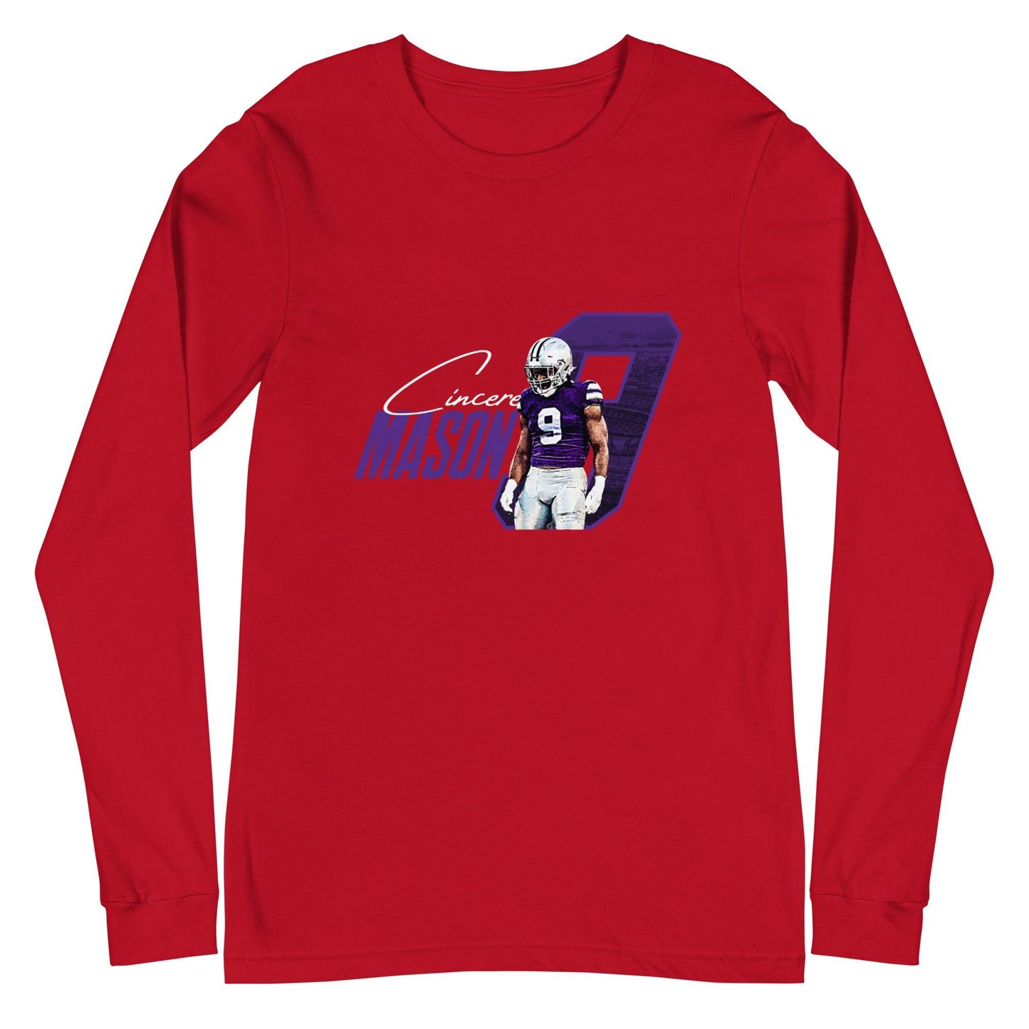 Cincere Mason "Gametime" Long Sleeve Tee - Fan Arch