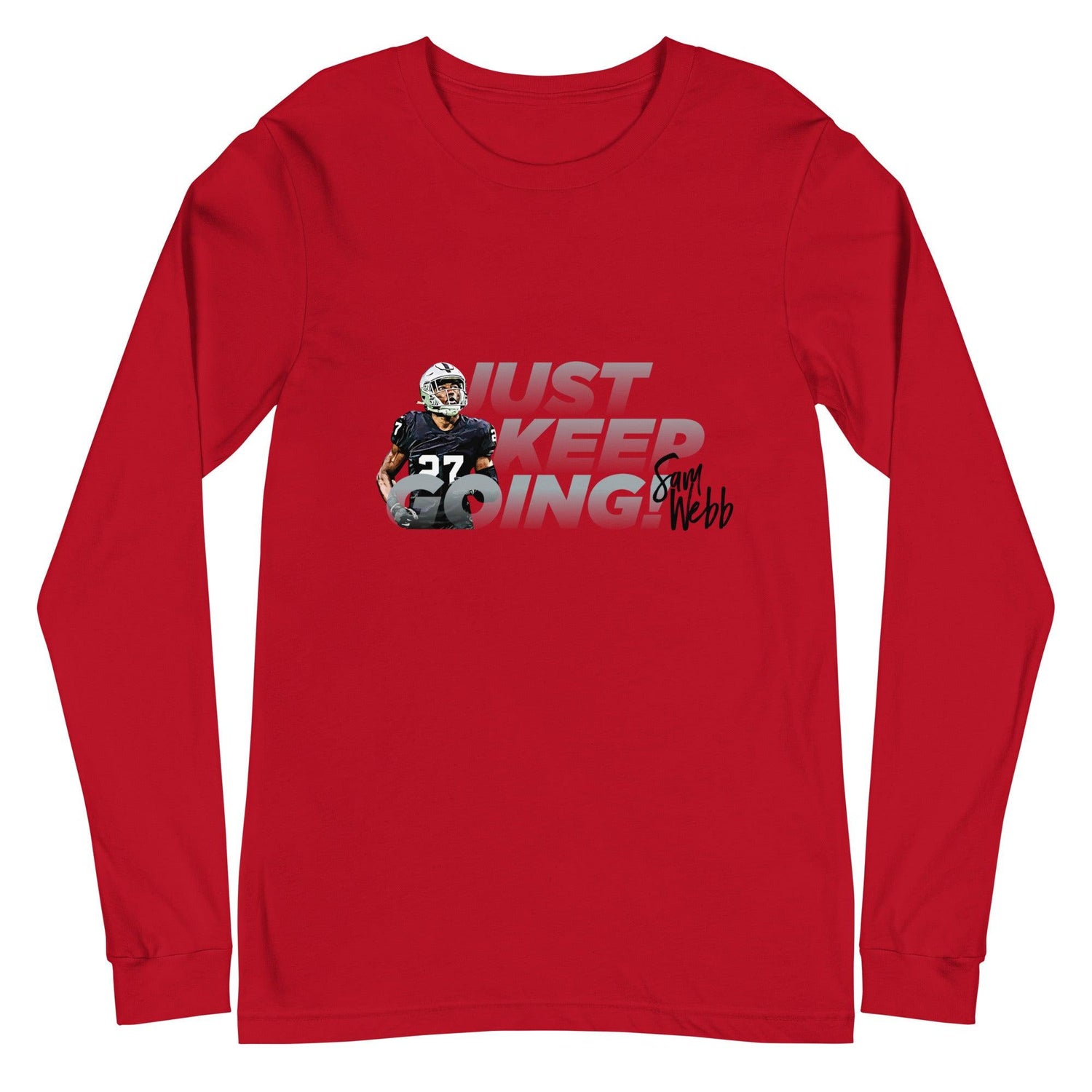 Sam Webb "Keep Going" Long Sleeve Tee - Fan Arch