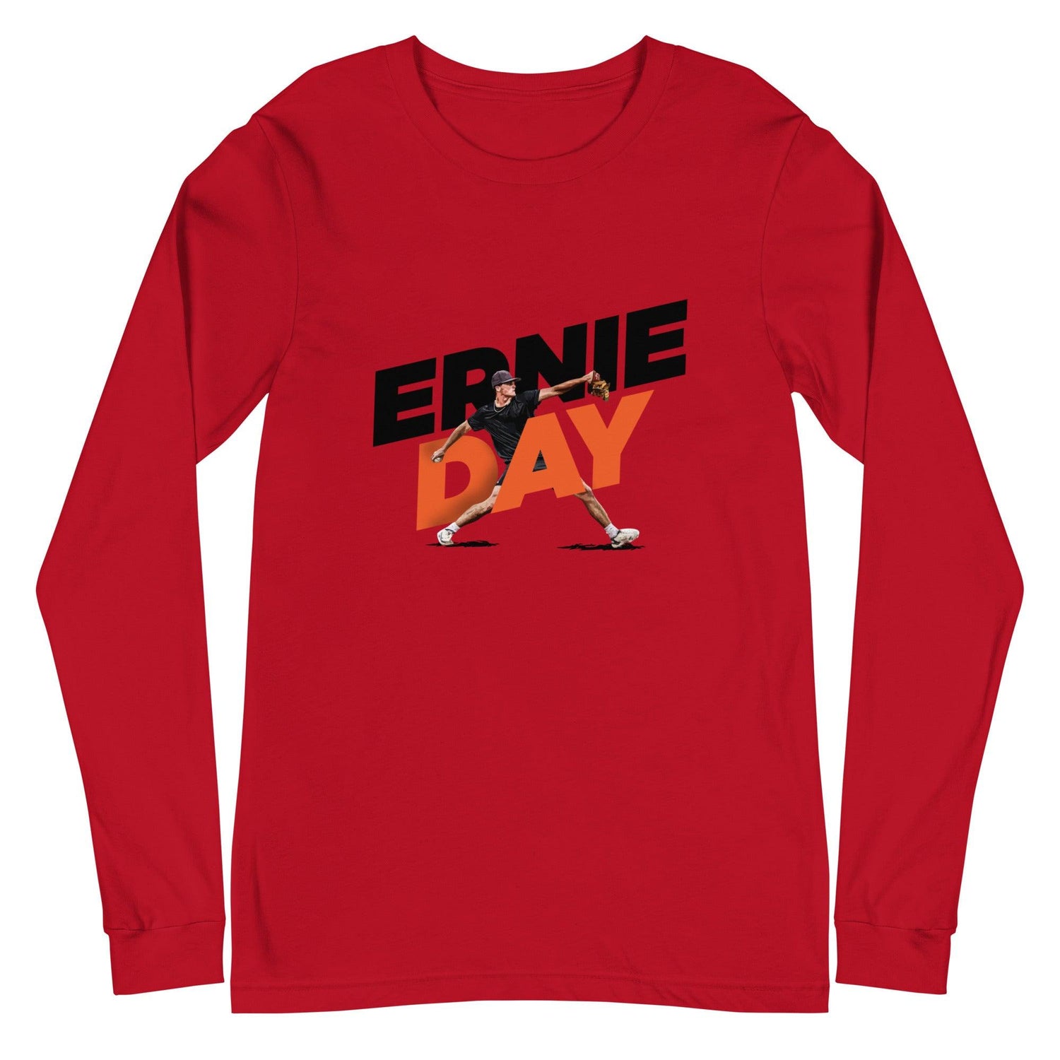 Ernie Day "Gameday" Long Sleeve Tee - Fan Arch