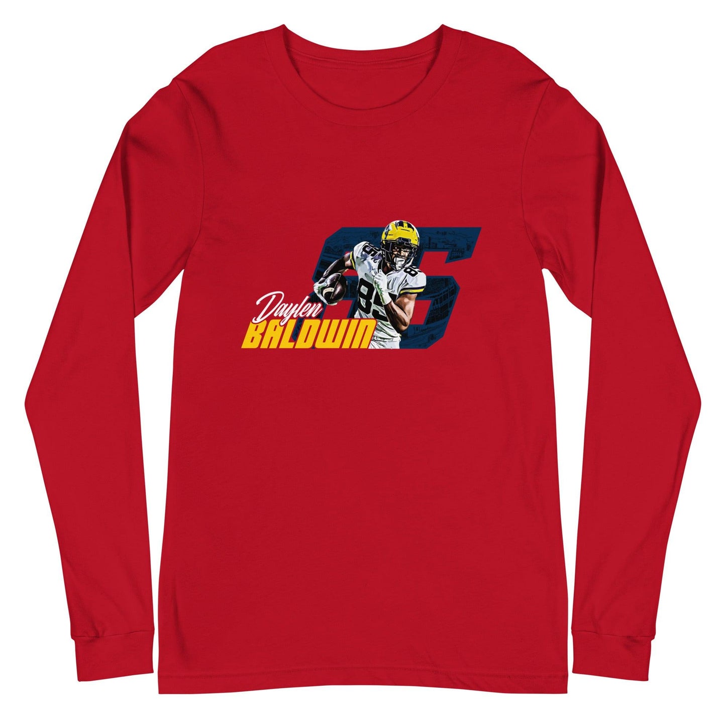 Daylen Baldwin "Gameday" Long Sleeve Tee - Fan Arch