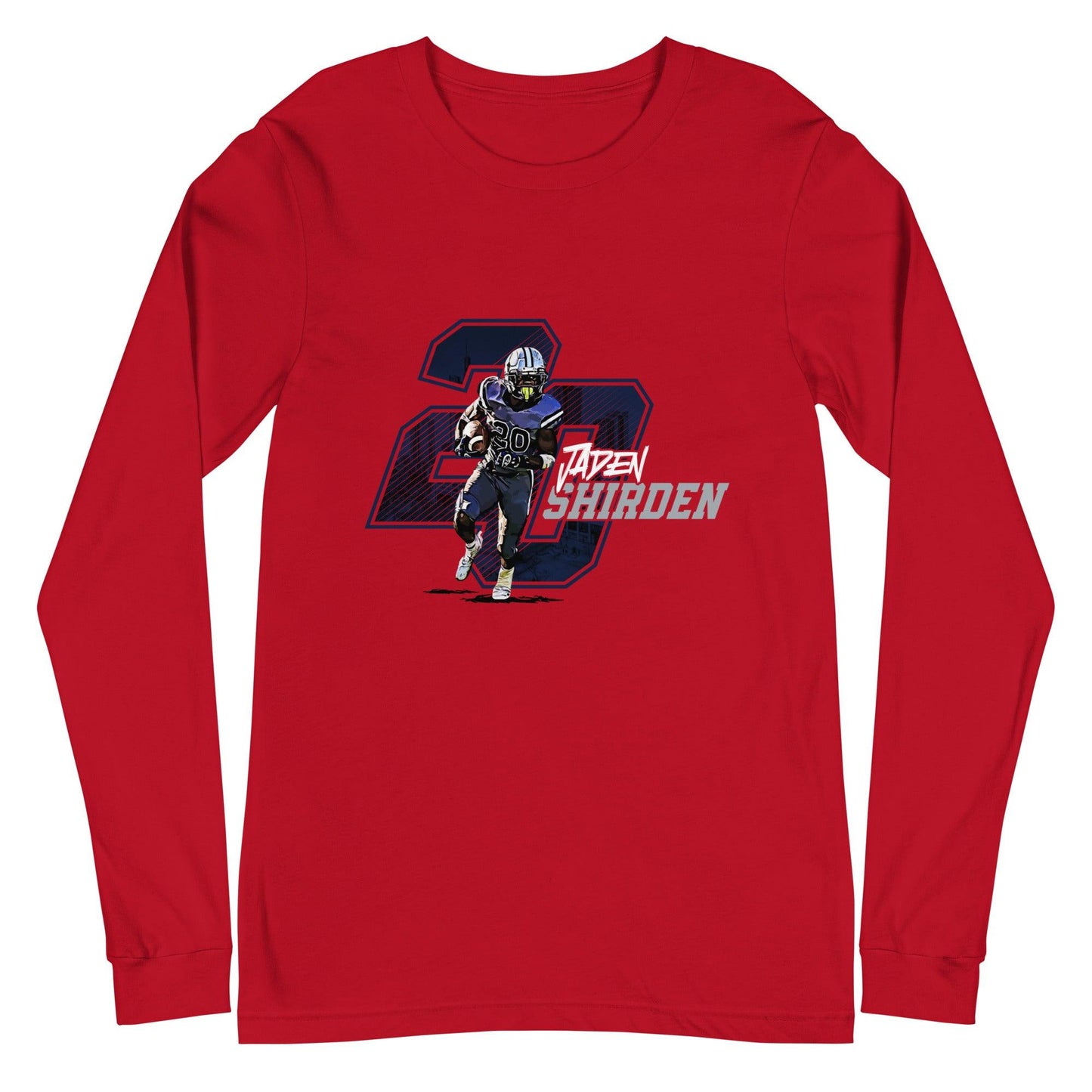 Jaden Shirden "Gameday" Long Sleeve Tee - Fan Arch