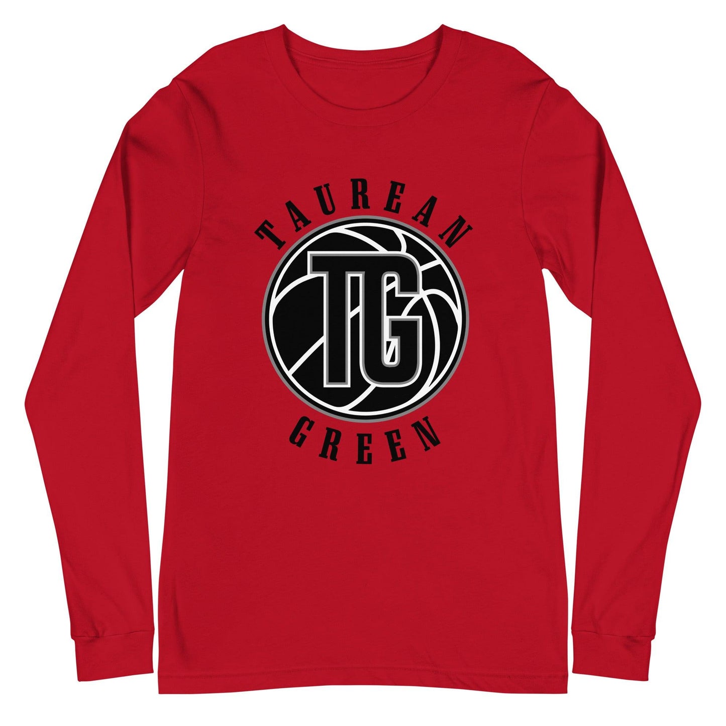 Taurean Green "Essential" Long Sleeve Tee - Fan Arch