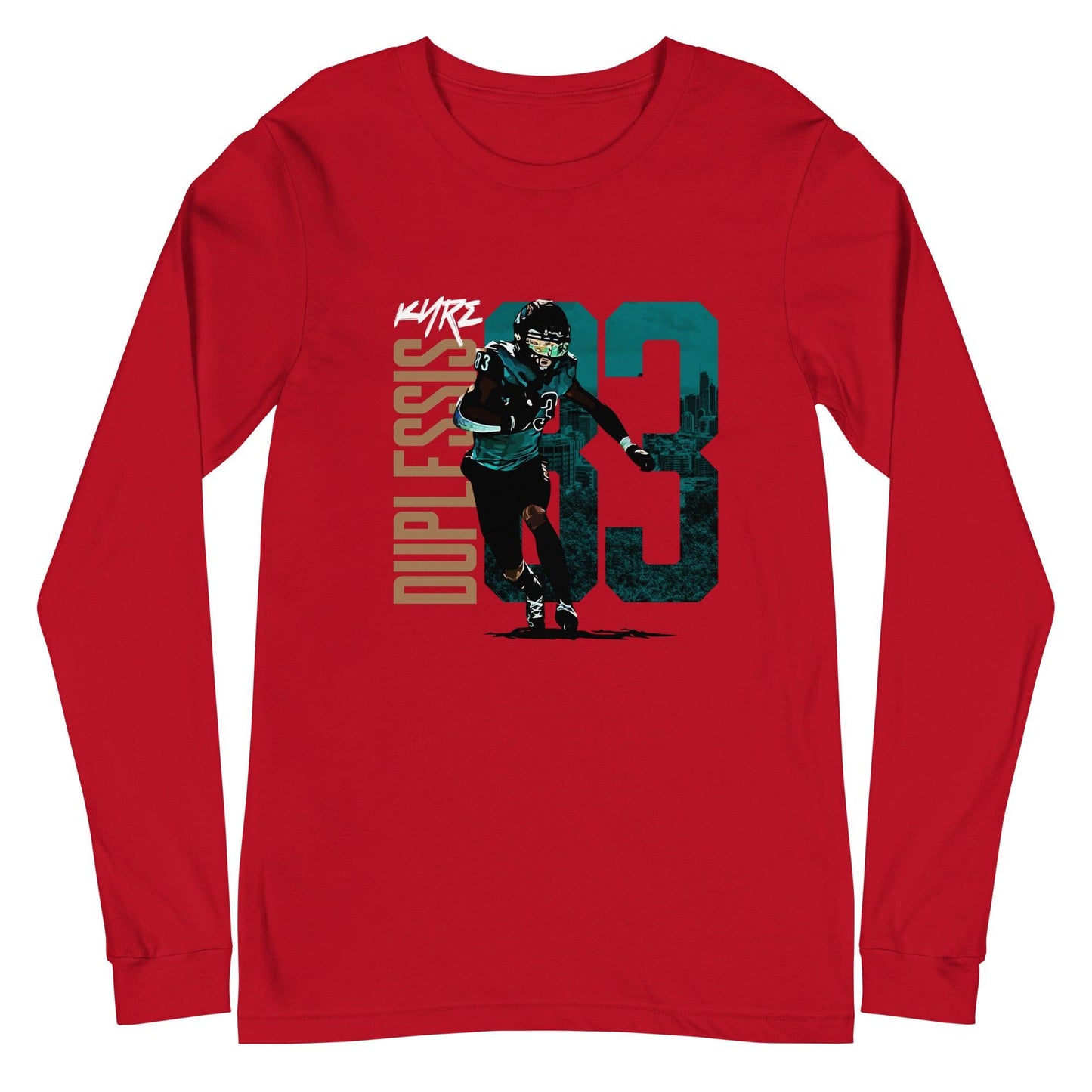 Kyre Duplessis "Gameday" Long Sleeve Tee - Fan Arch