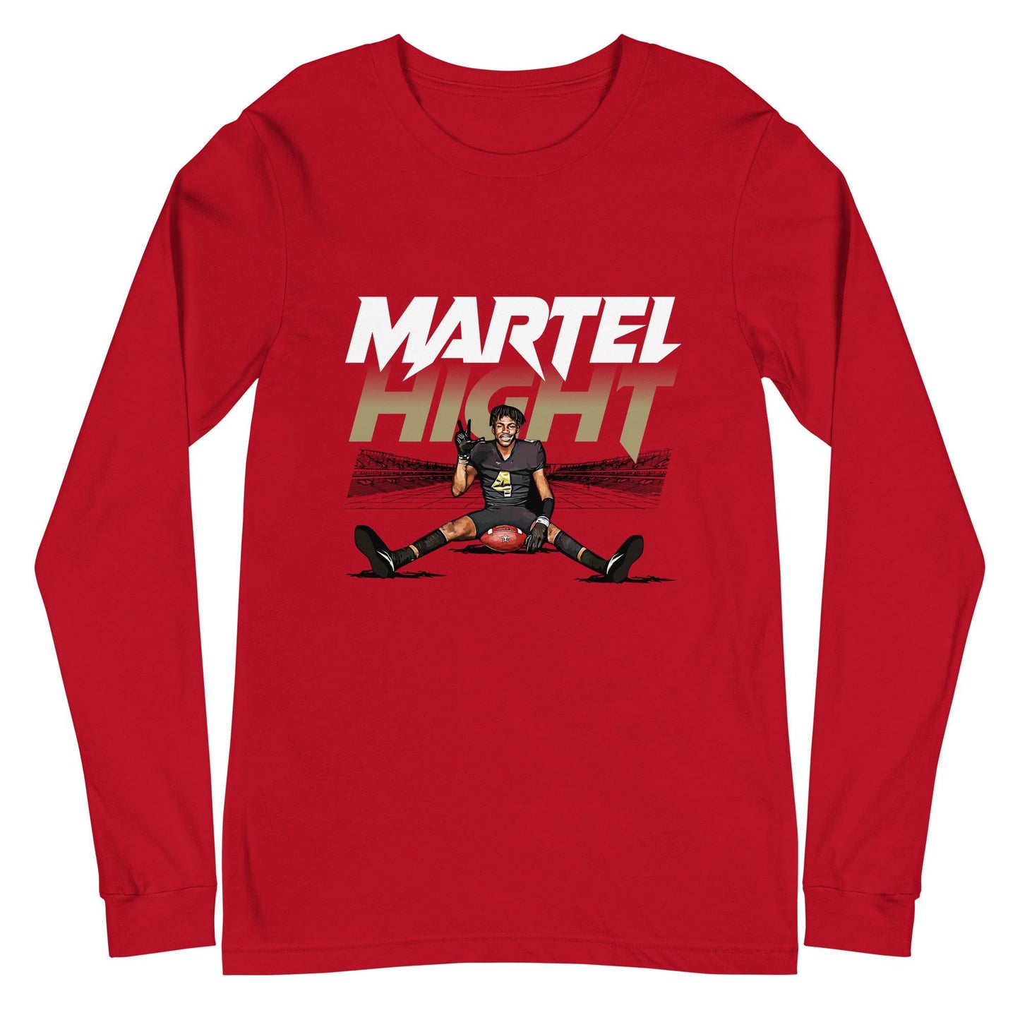 Martel Hight "Gameday" Long Sleeve Tee - Fan Arch