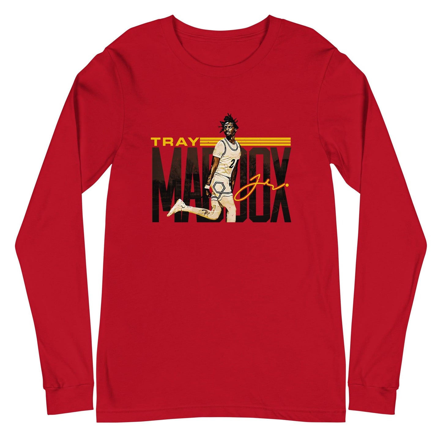 Tray Maddox Jr. "Gameday" Long Sleeve Tee - Fan Arch