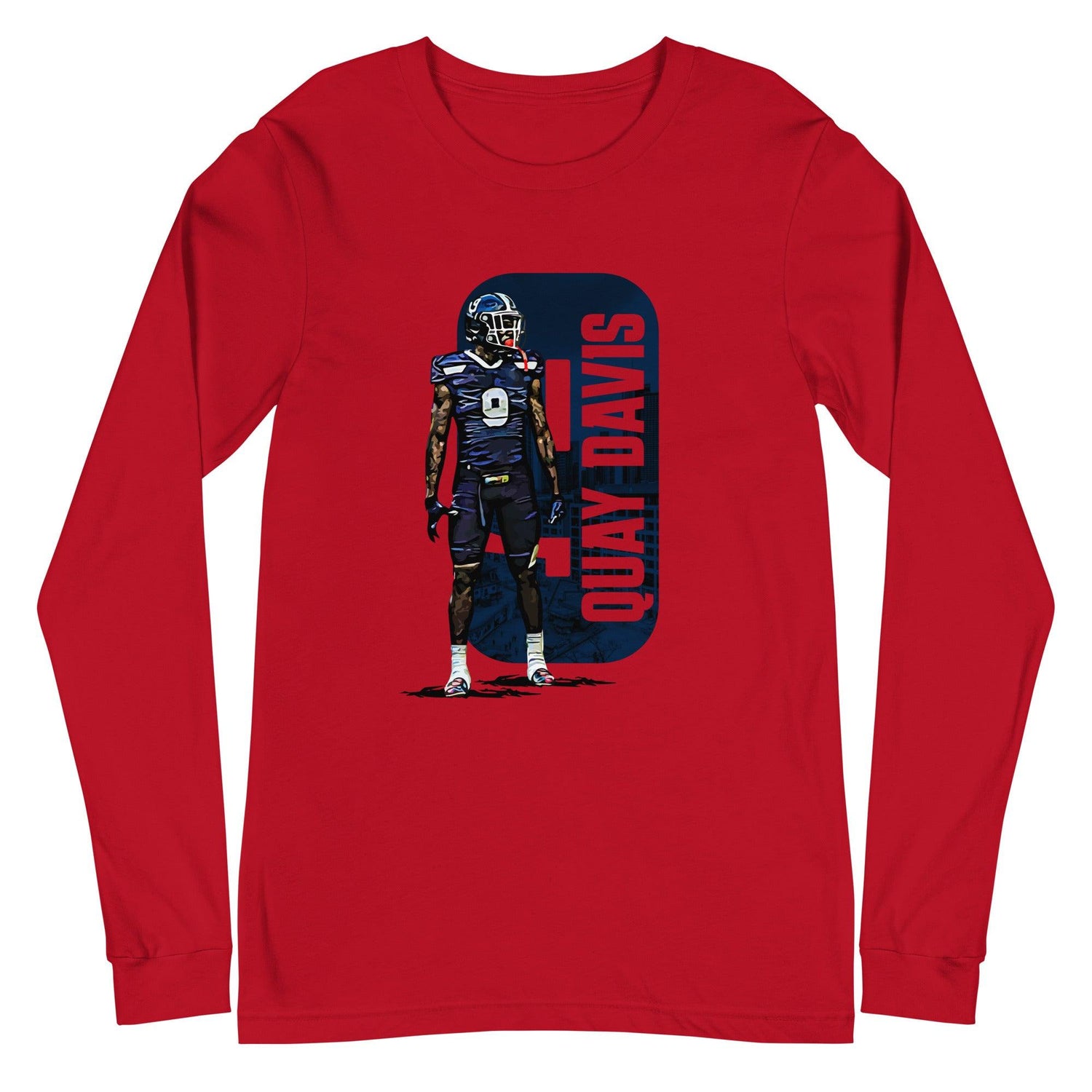 Quaydarius Davis "Gameday" Long Sleeve Tee - Fan Arch