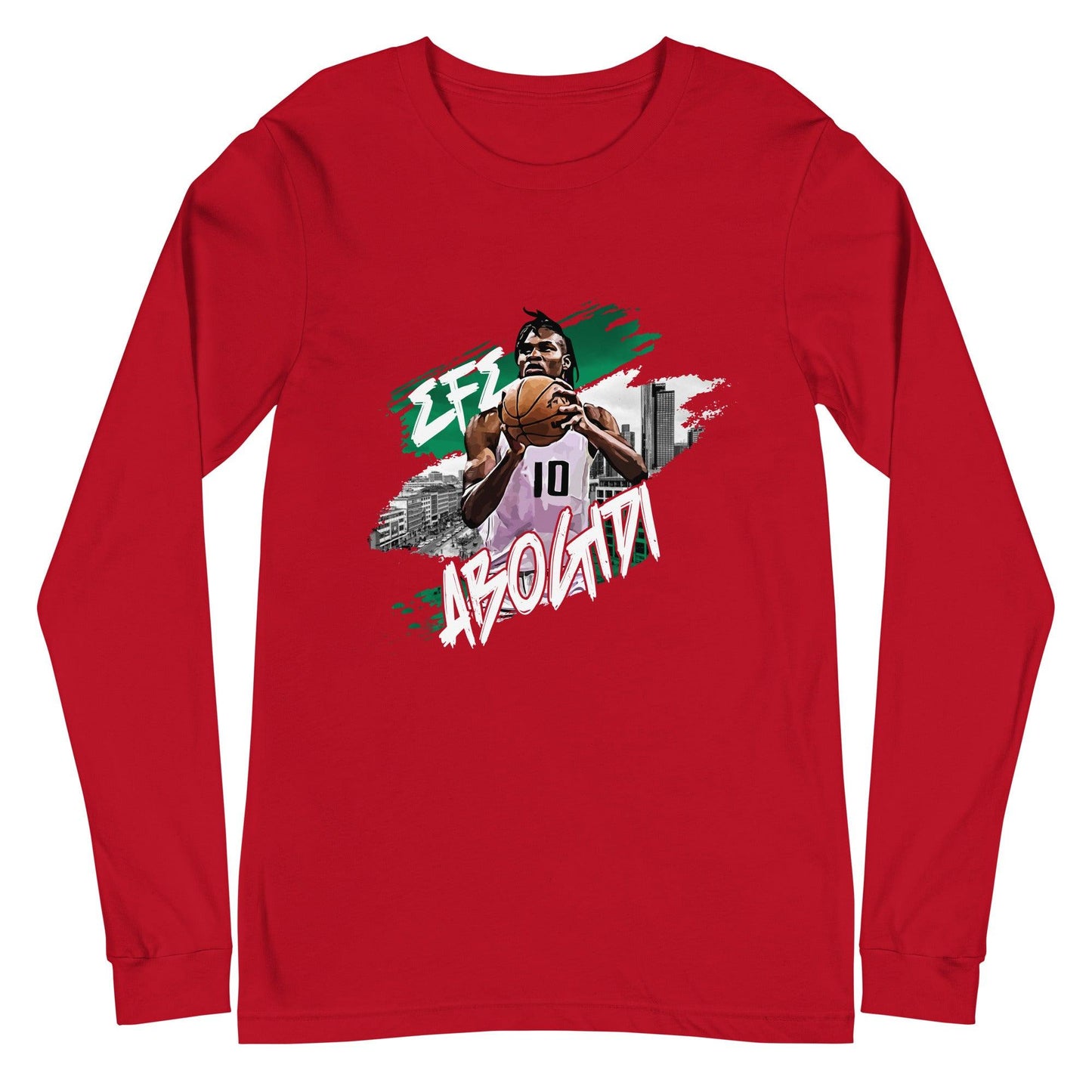 Efe Abogidi "Gameday" Long Sleeve Tee - Fan Arch