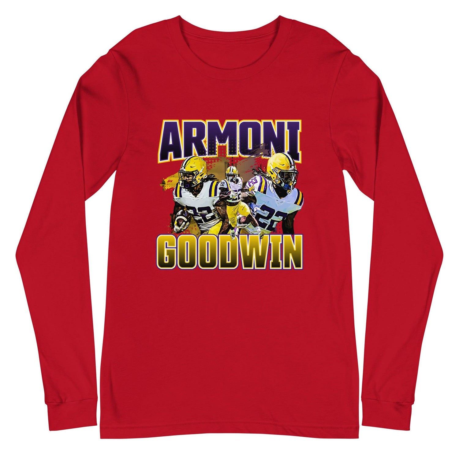 Armoni Goodwin "Vintage" Long Sleeve Tee - Fan Arch