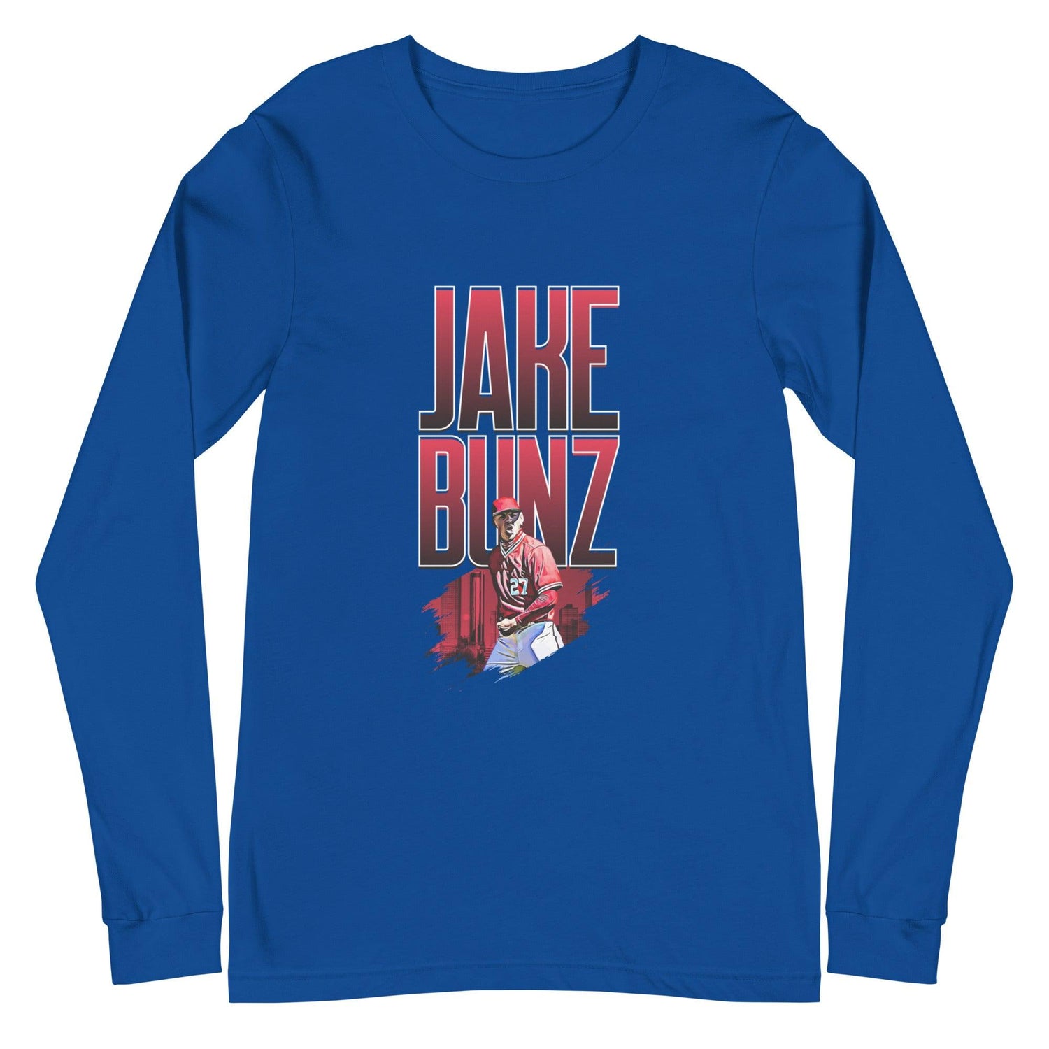 Jake Bunz "Celebrate" Long Sleeve Tee - Fan Arch
