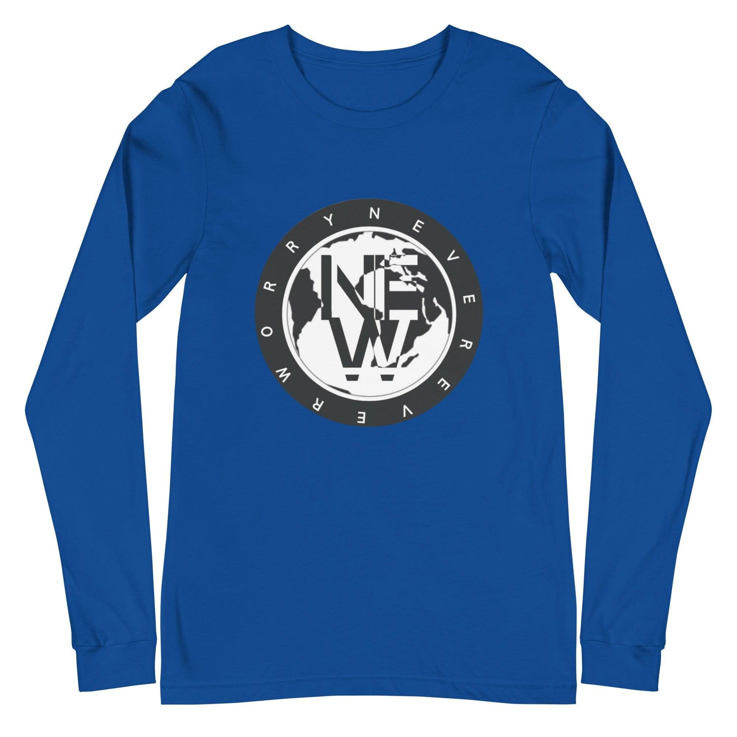 Jonathan Newsome "Never Worry" Long Sleeve Tee - Fan Arch