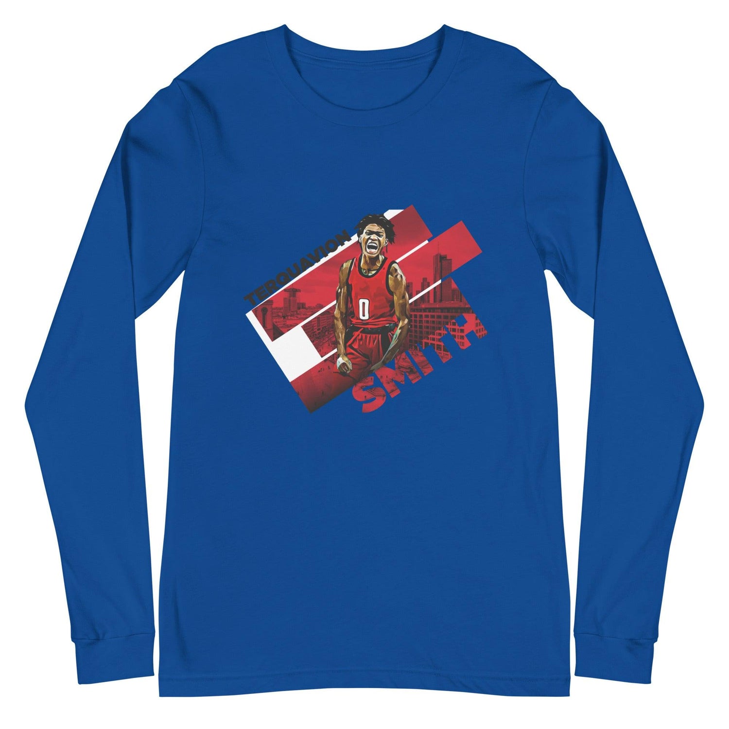 Terquavion Smith "Gameday" Long Sleeve Tee - Fan Arch