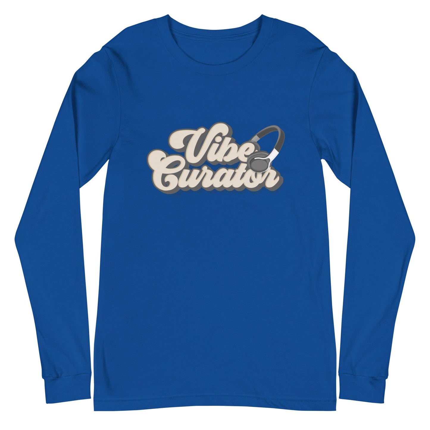 B Dot "Vibe Curator" Long Sleeve Tee - Fan Arch