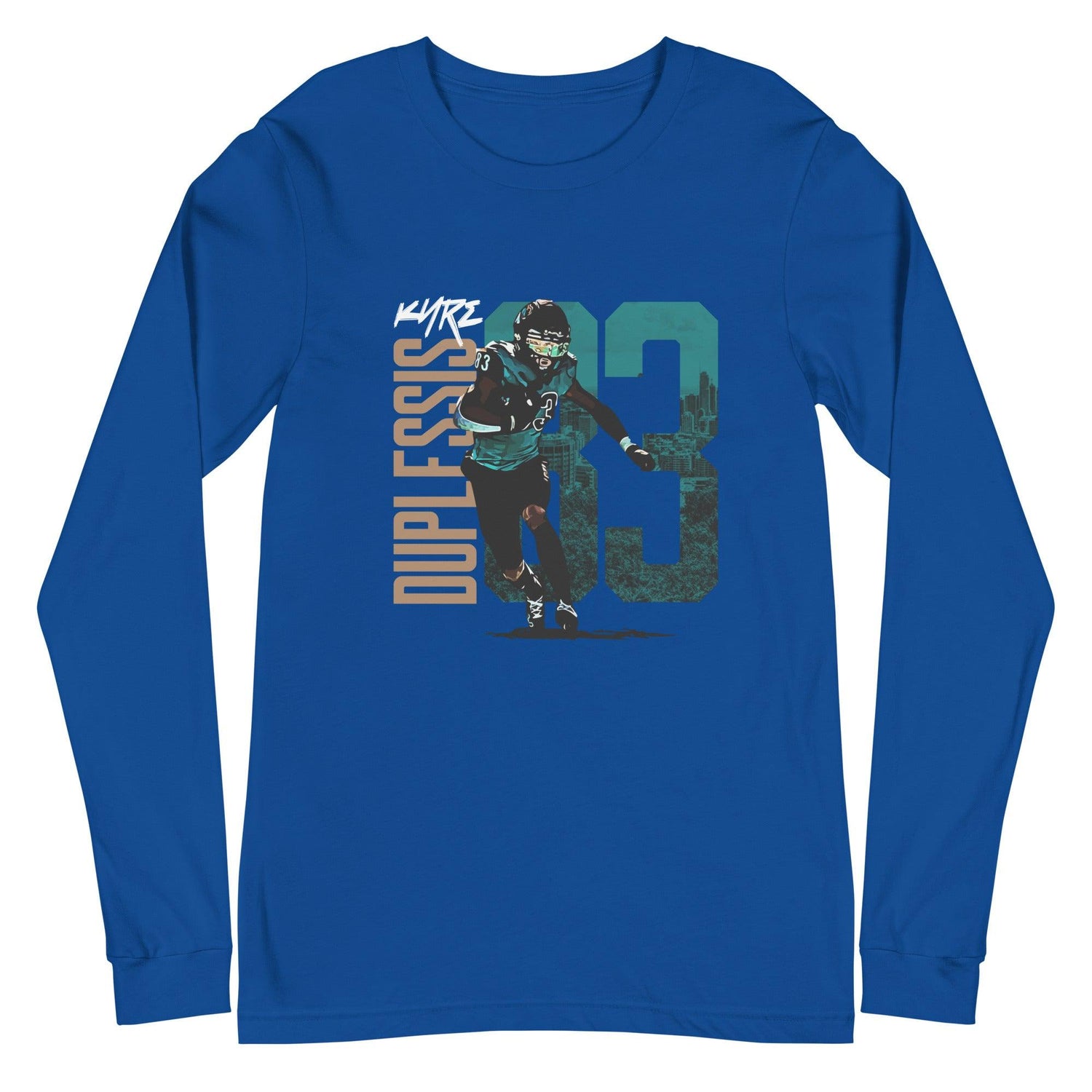 Kyre Duplessis "Gameday" Long Sleeve Tee - Fan Arch