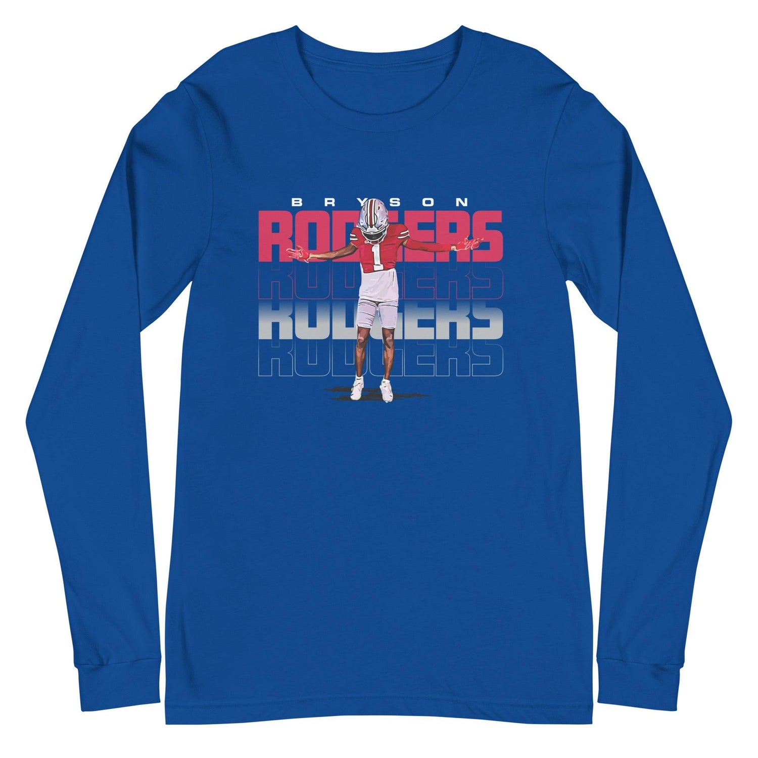 Bryson Rodgers "Gameday" Long Sleeve Tee - Fan Arch