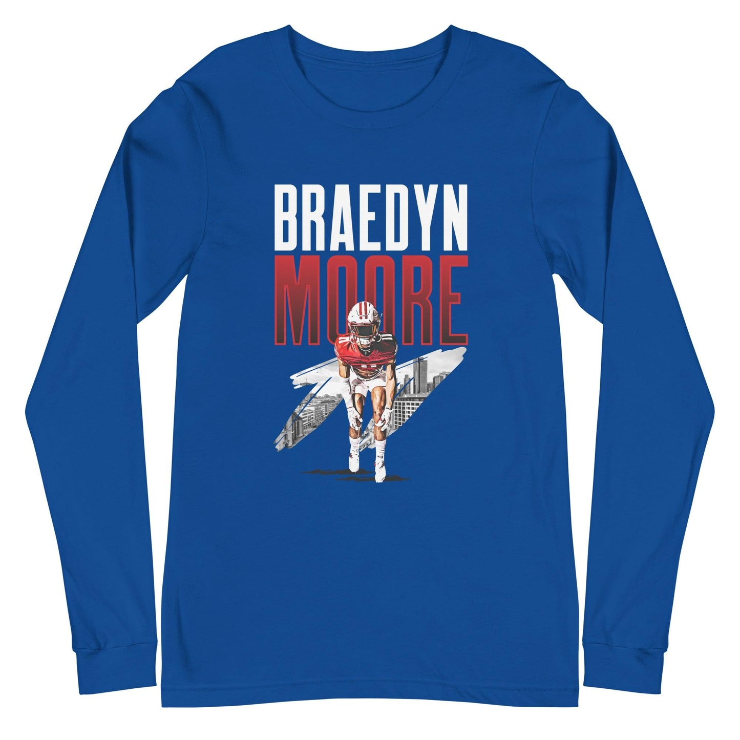 Braedyn Moore "Gameday" Long Sleeve Tee - Fan Arch