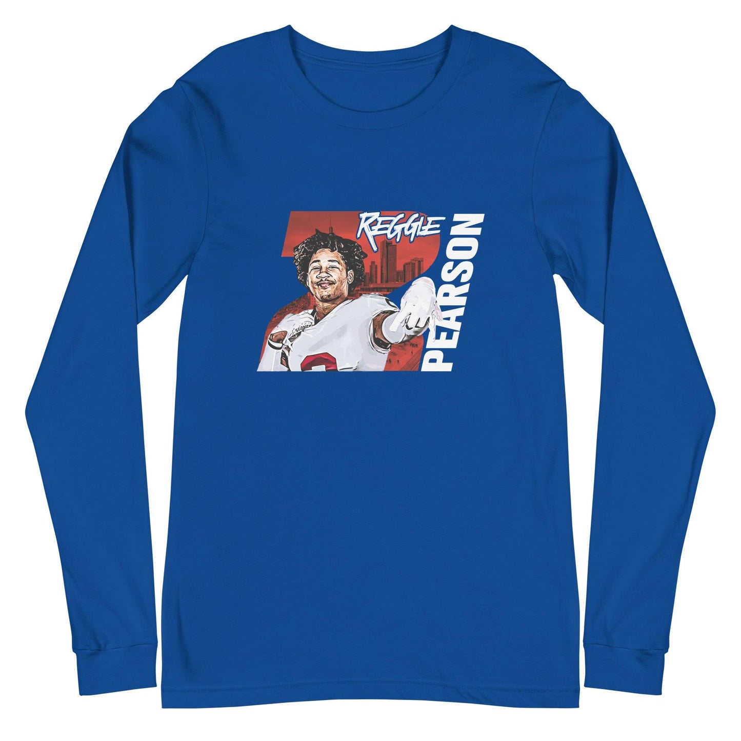 Reggie Pearson "Gameday" Long Sleeve Tee - Fan Arch