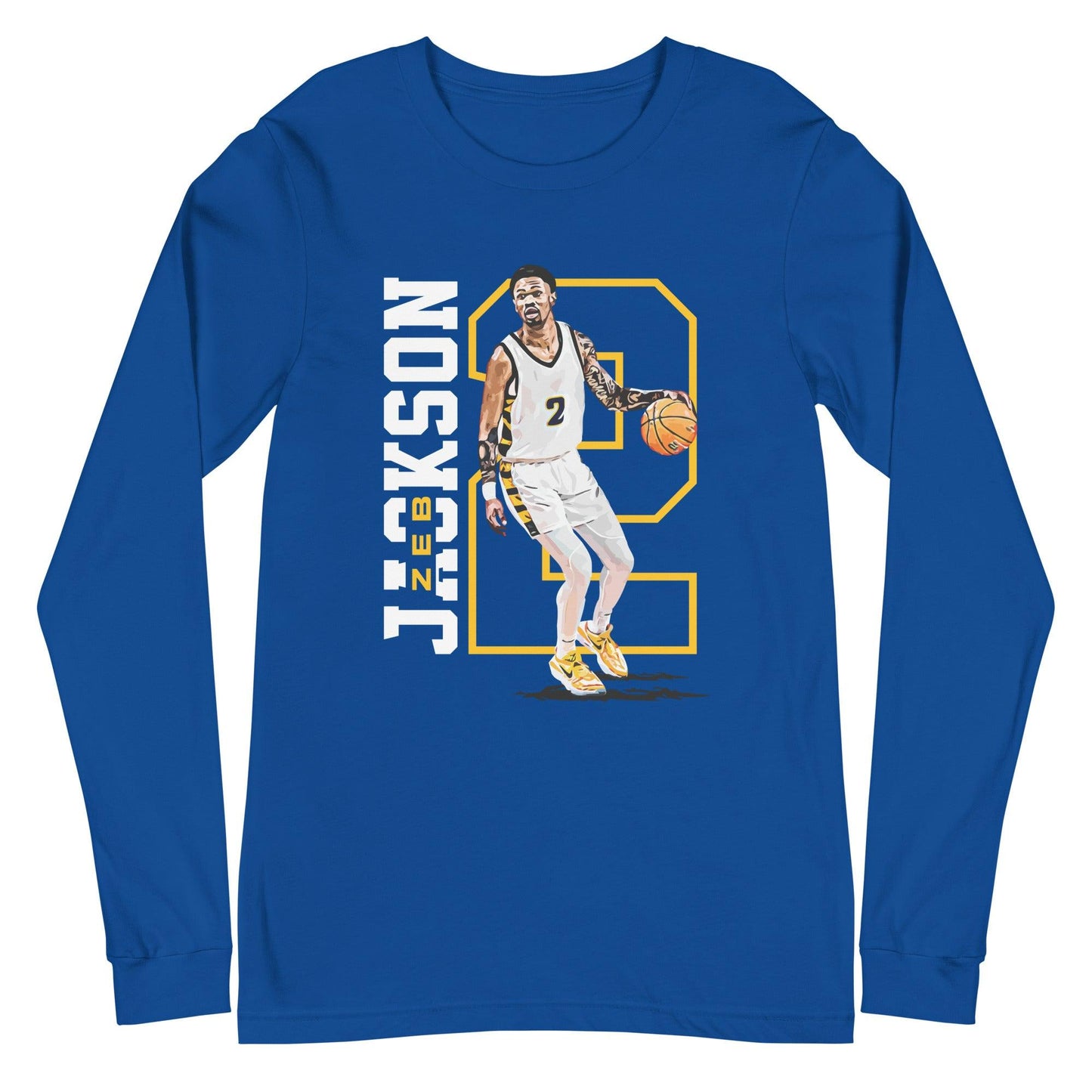 Zeb Jackson "Gameday" Long Sleeve Tee - Fan Arch