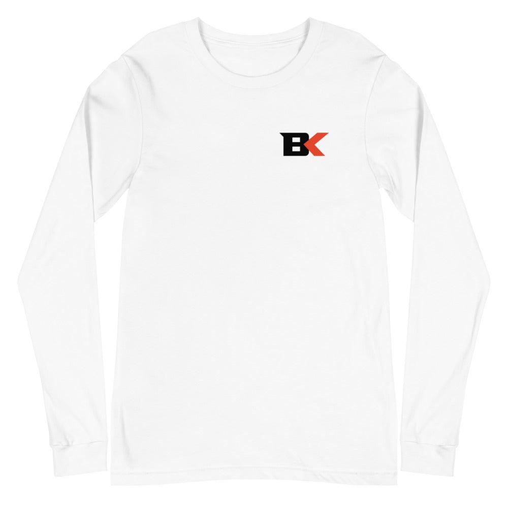 Braxton Key "BK"  Long Sleeve Tee - Fan Arch