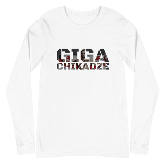 Giga Chikadze "Fight Night" Long Sleeve Tee - Fan Arch
