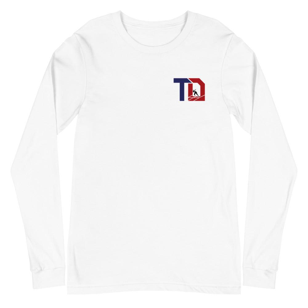 Teahna Daniels “TD” Long Sleeve Tee - Fan Arch