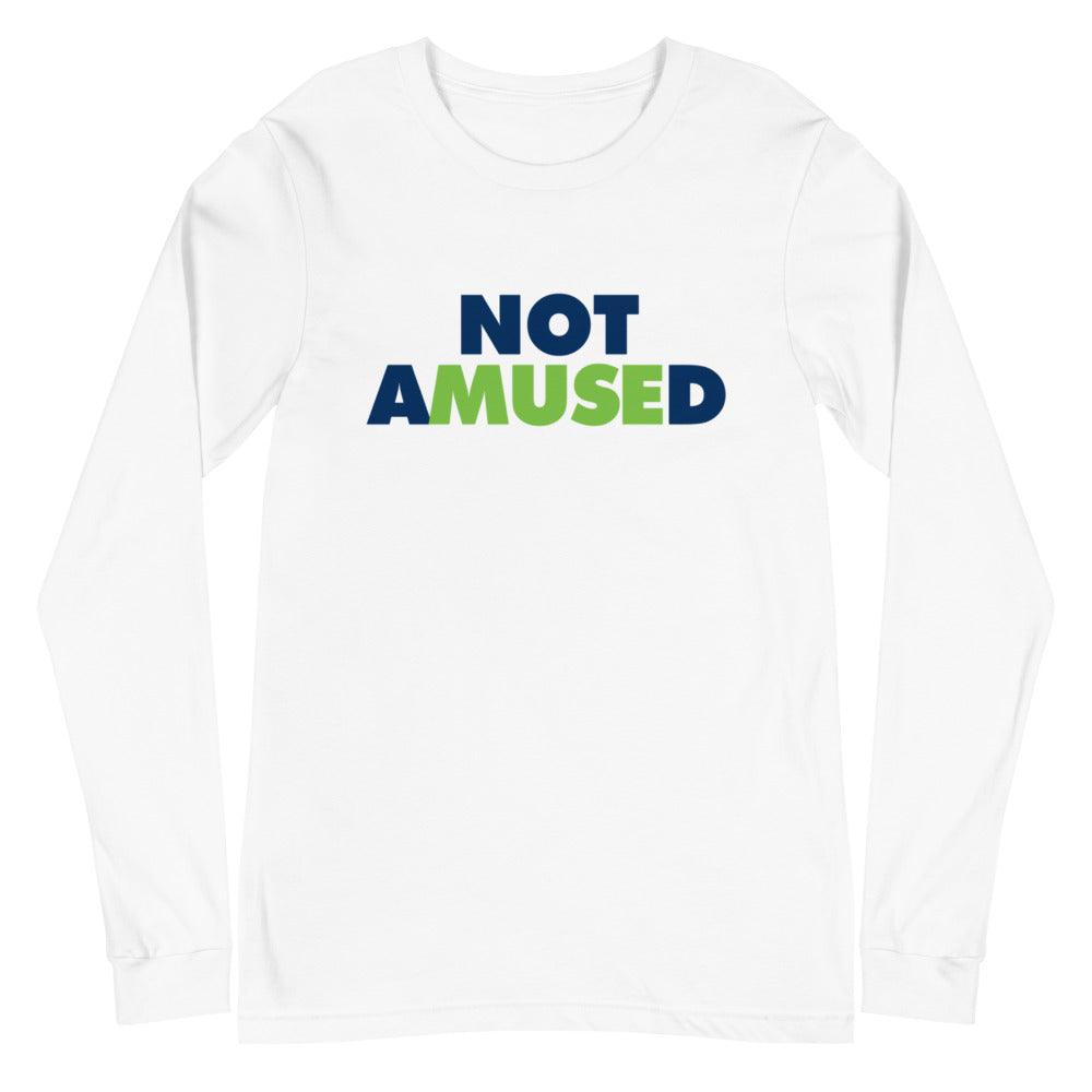 Tanner Muse "Not Amused" Long Sleeve Tee - Fan Arch