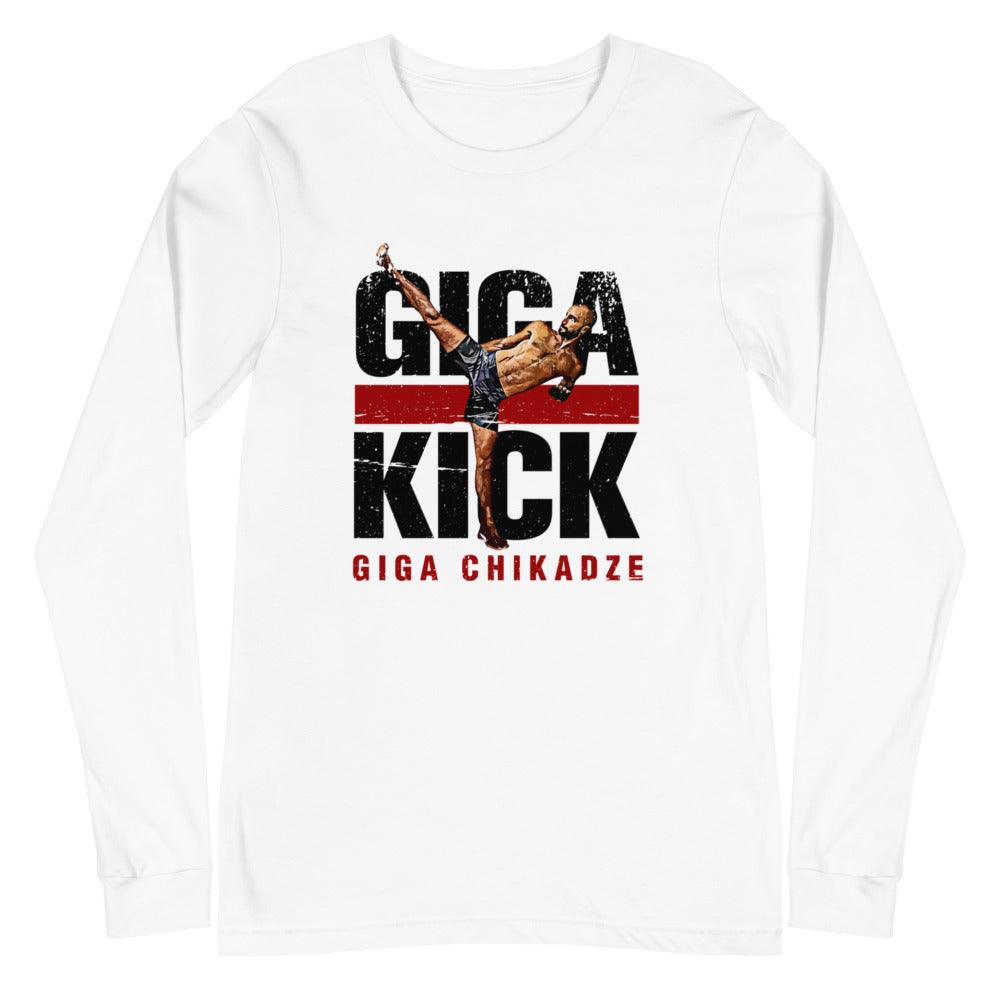 Giga Chikadze "GIGA KICK" Long Sleeve Tee - Fan Arch