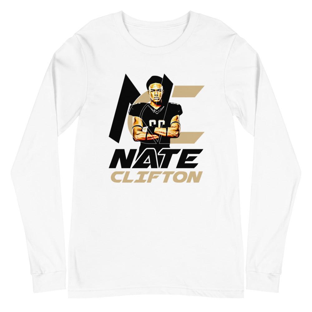 Nate Clifton "Gameday" Long Sleeve Tee - Fan Arch