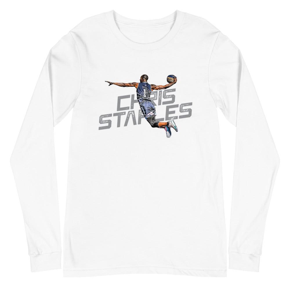 Chris Staples "Retro" Long Sleeve Tee - Fan Arch