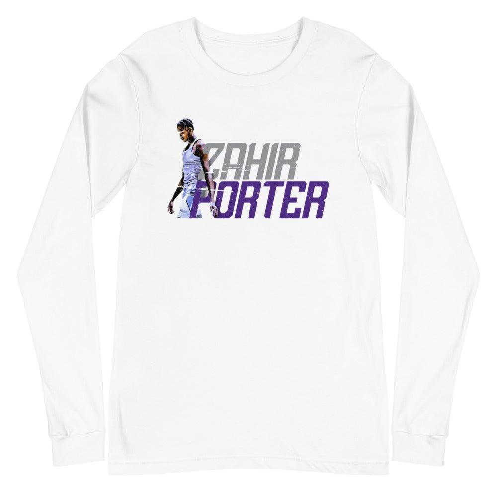 Zahir Porter "Move Forward" Long Sleeve Tee - Fan Arch